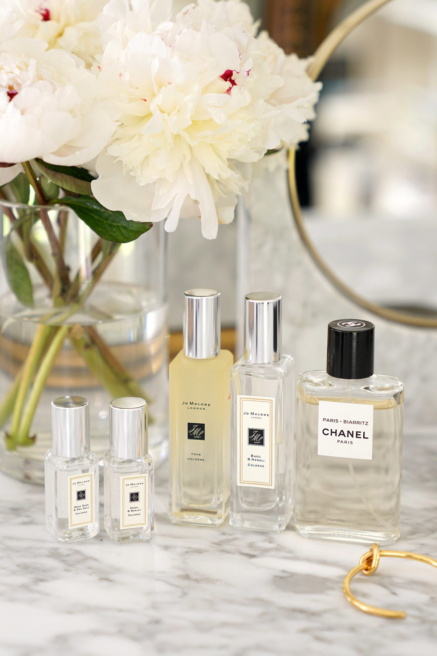 Favorite Citrus Perfumes Jo Malone Yuja, Basil Neroli, Chanel Paris-Biarritz