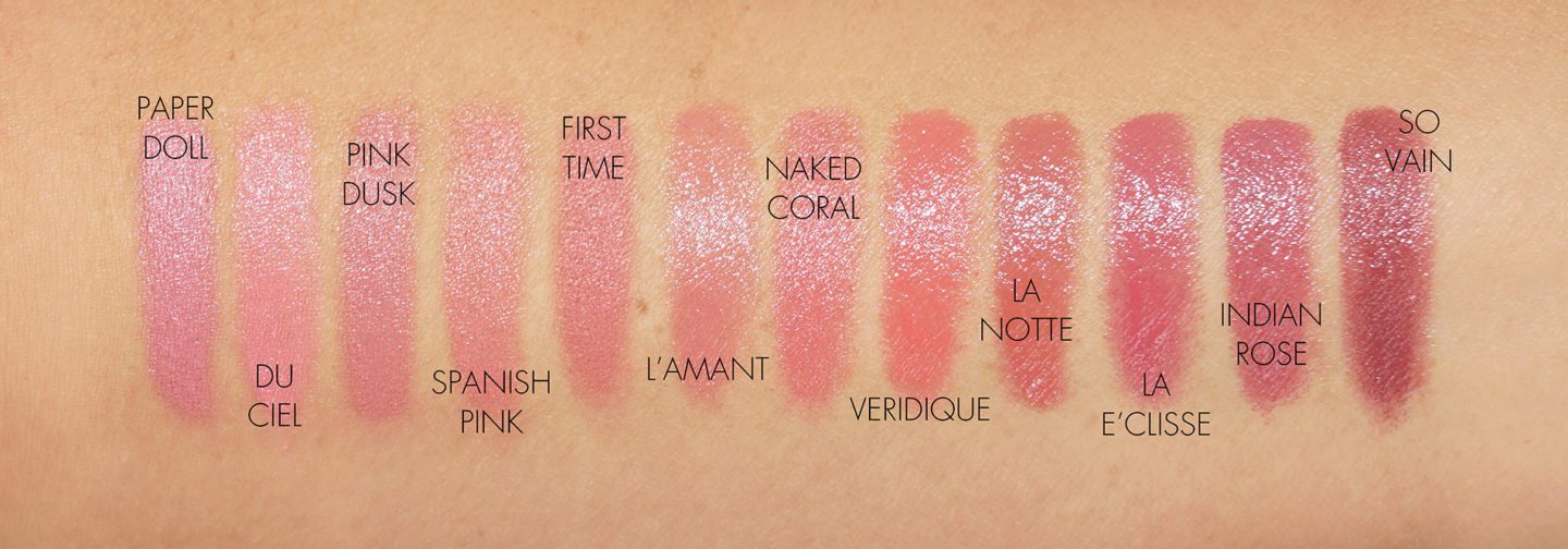 Tom Ford Ultra-Shine Lip Color swatches vs Lip Colors