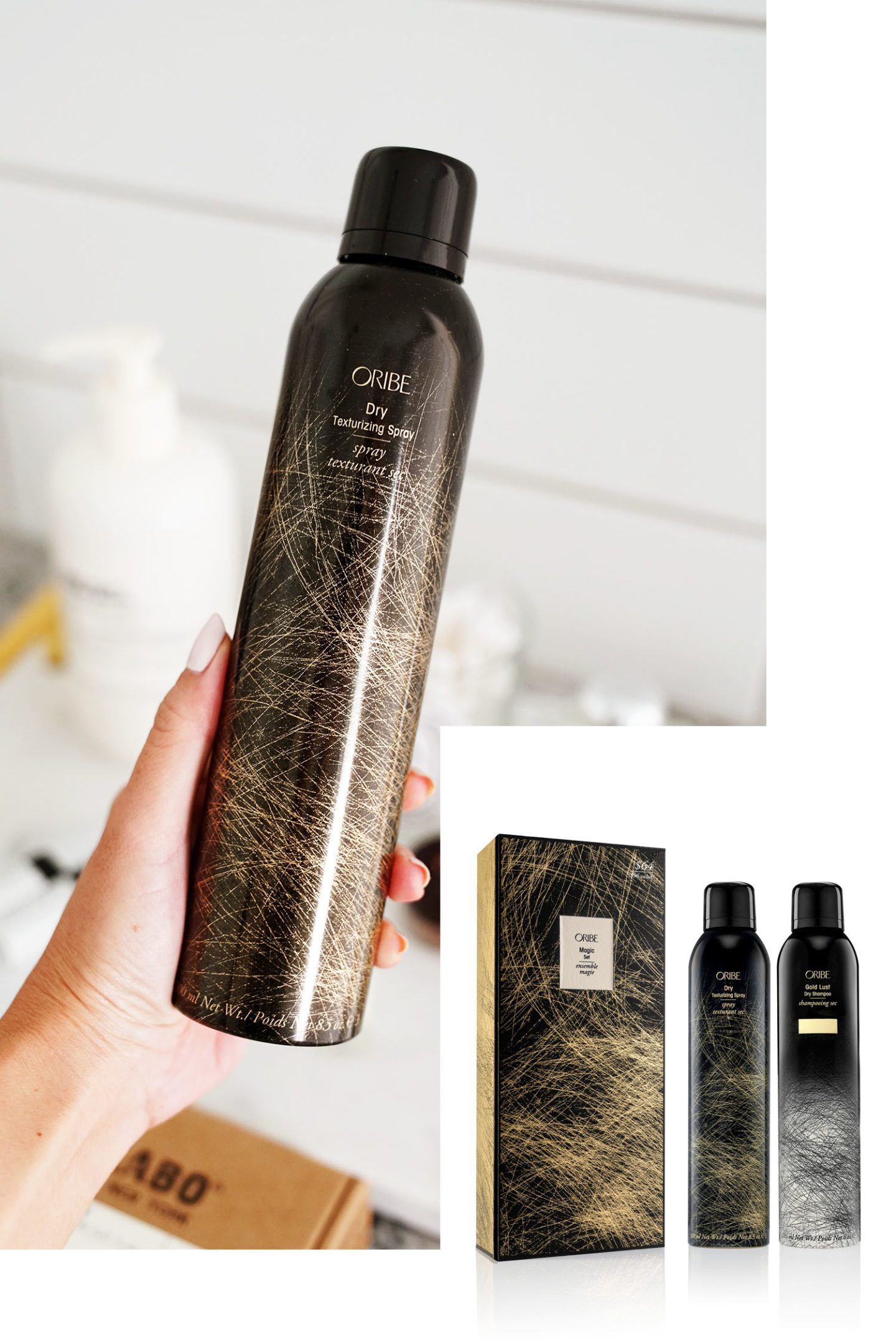 Oribe Full Size Gold Lust Dry Shampoo & Dry Texturizing Spray Set ($96 Value) | Nordstrom