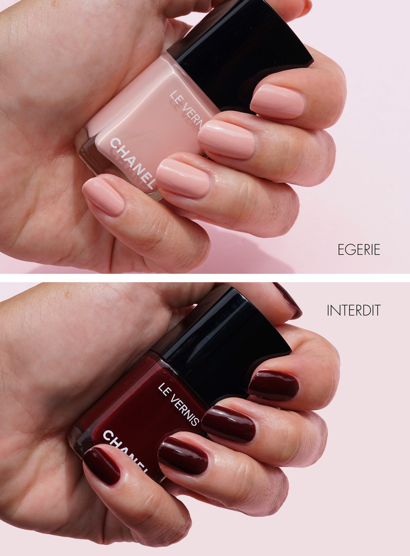 Chanel Fall 2020 Le Vernis Egerie and Interdit