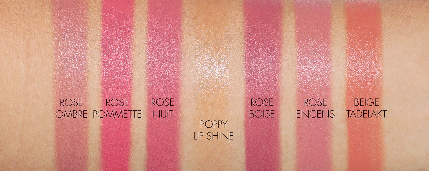 hermes lipstick swatches