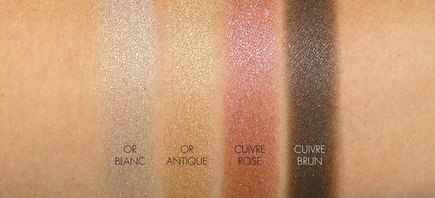 Chanel Holiday 2020 Ombre Premiere Eyeshadow Swatches