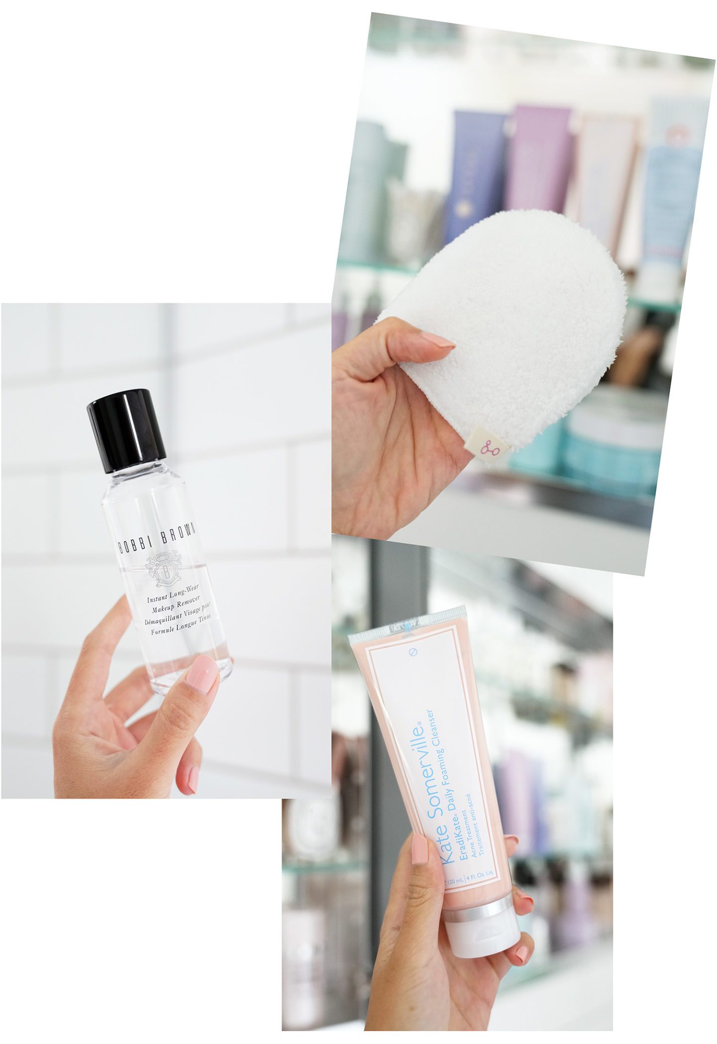 Skincare Makeup removers and Cleansers