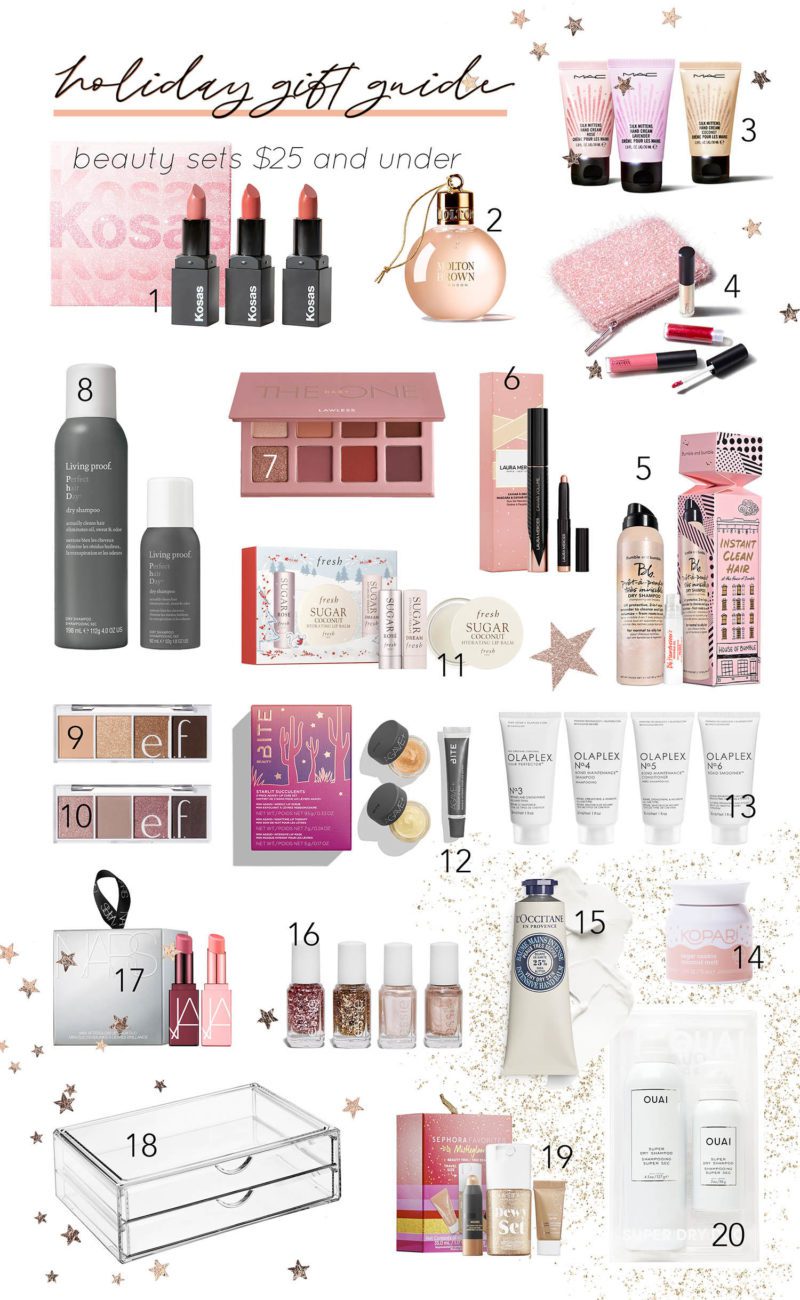 Holiday Beauty Gift Ideas $25 and Under - The Beauty Look Book