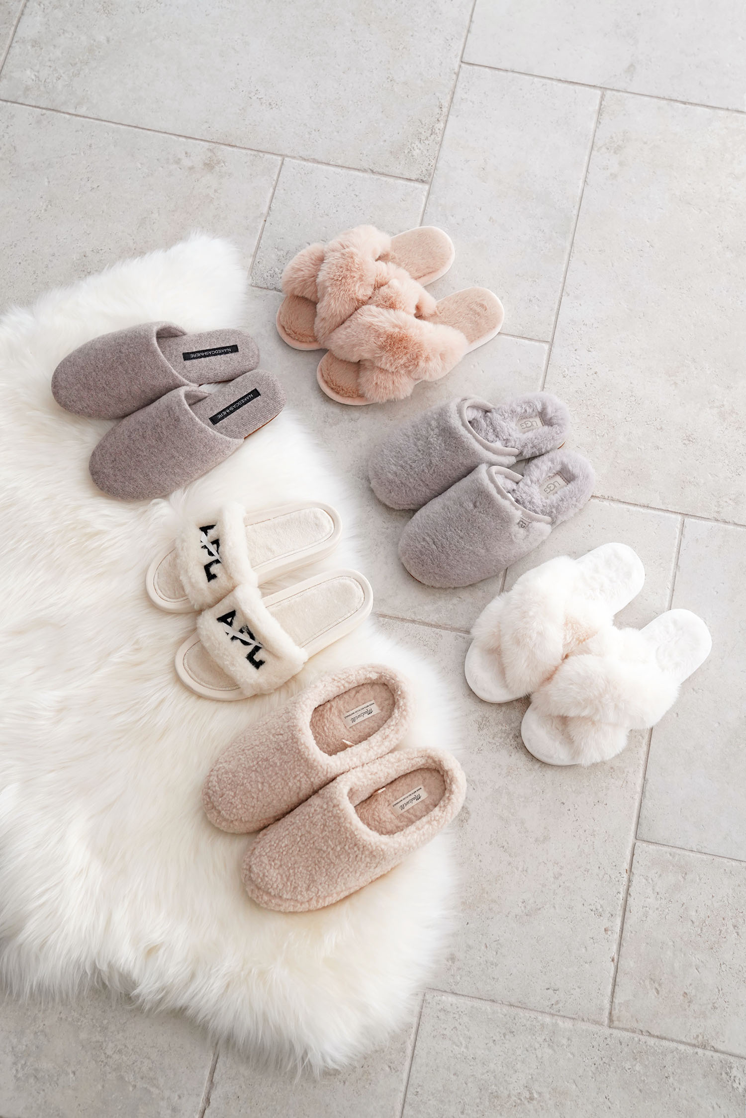 cozy fluffy slippers