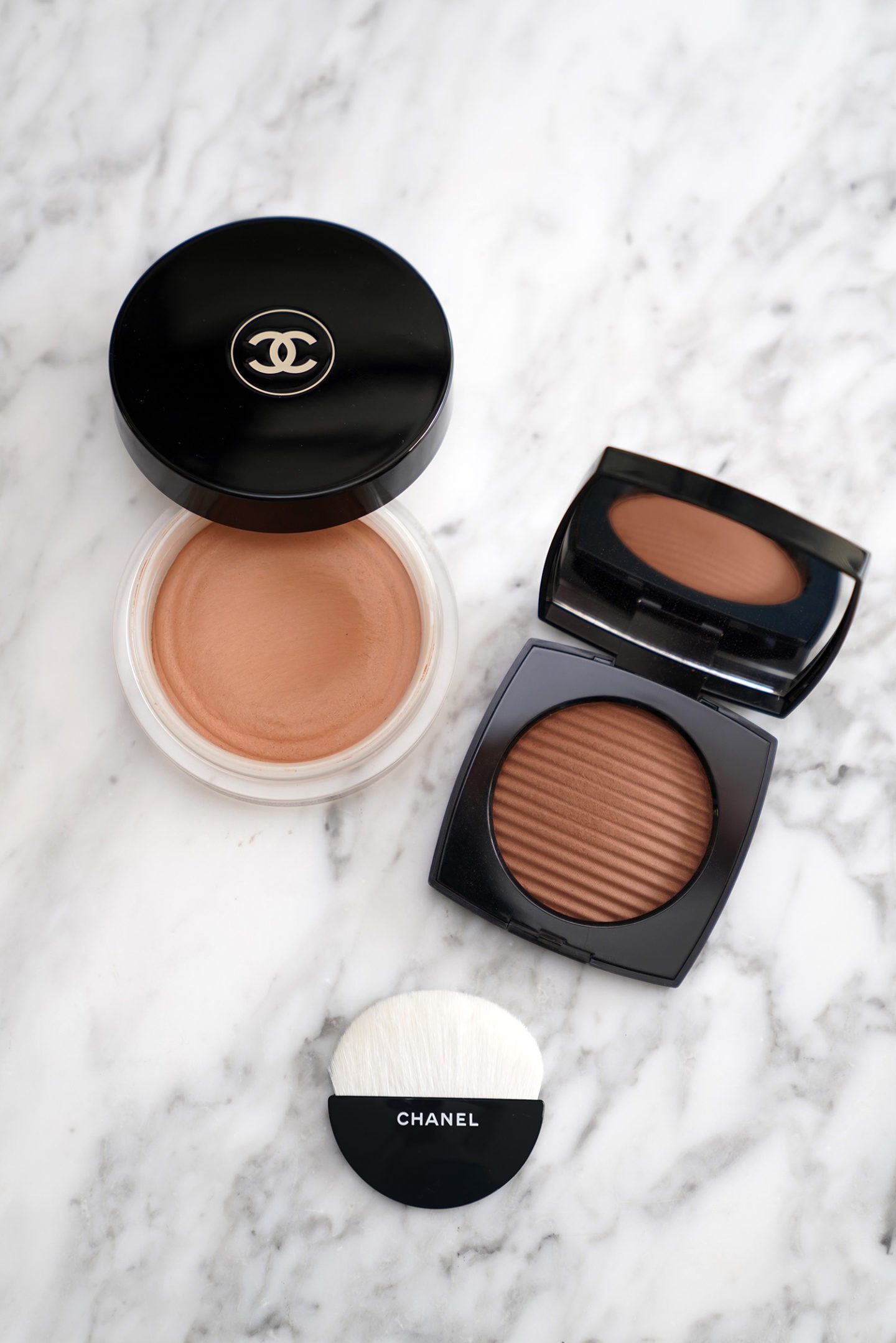 Chanel Les Beiges Bronzing Cream and Luminous Powder in Deep