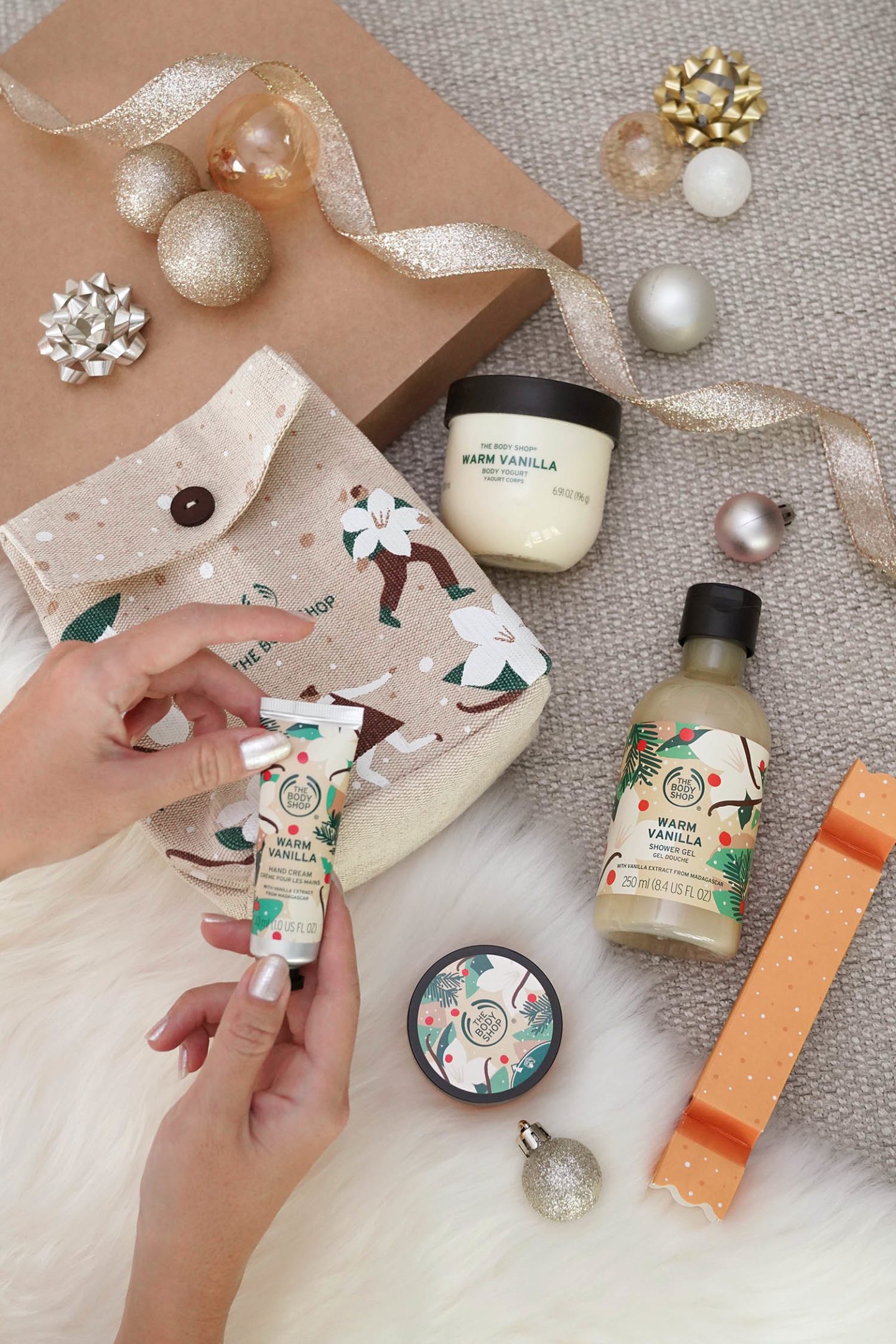 The Body Shop Holiday Gift Warm Vanilla Set | The Beauty Lookbook