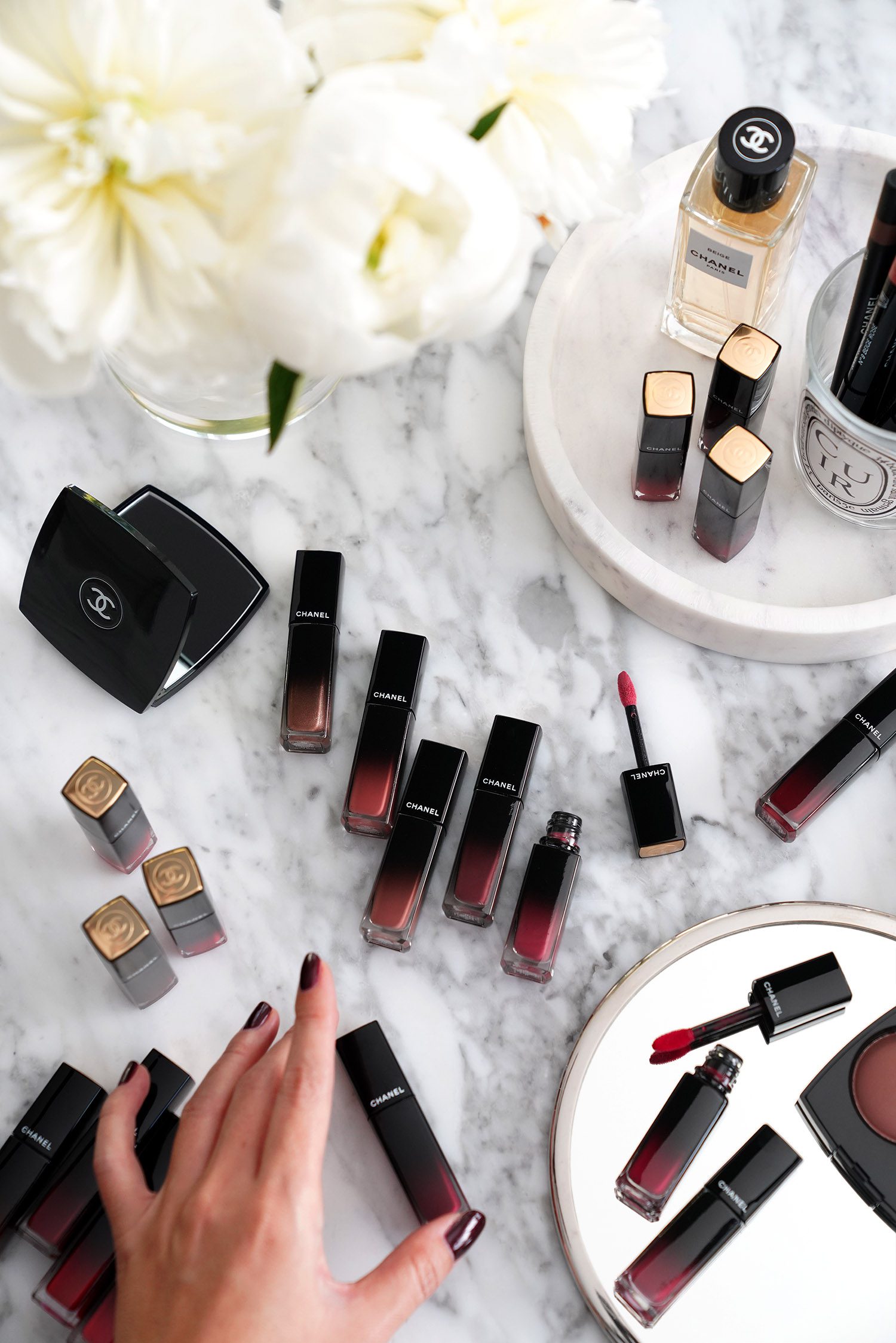 Chanel Rouge Allure Laque Swatches Part 2 - The Beauty Look Book