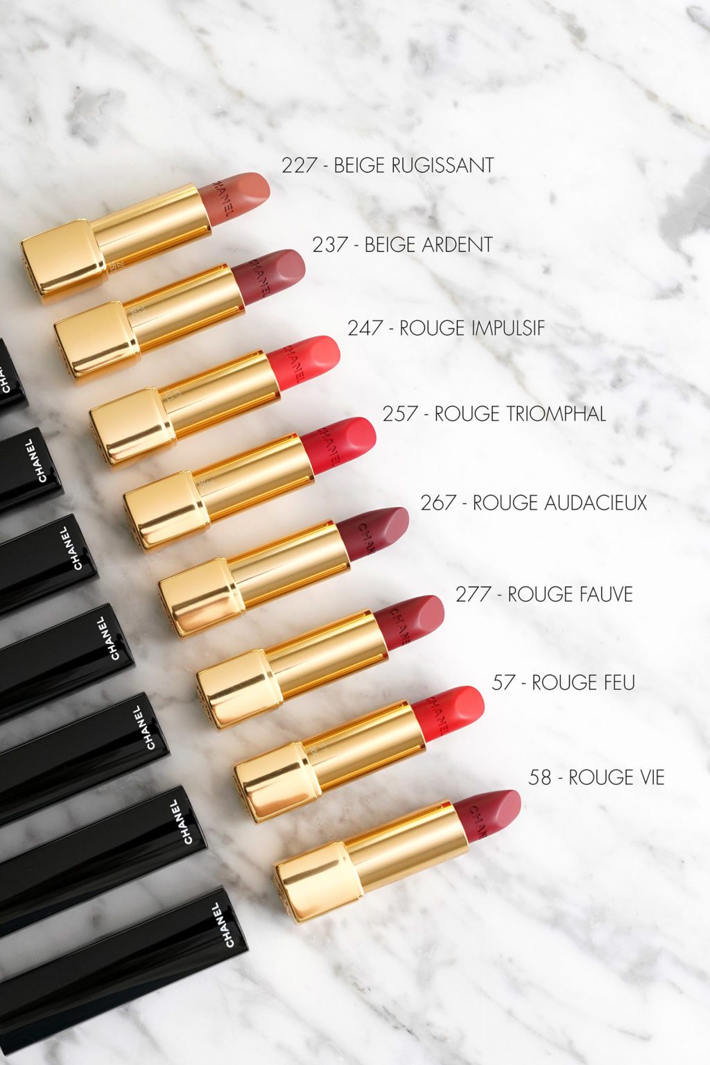 Chanel Rouge Allure Velvet Le Lion de Chanel The Beauty Look Book