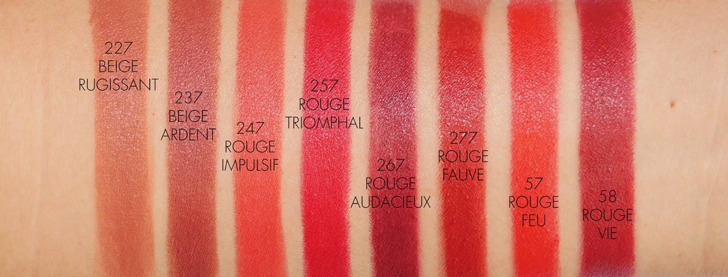 Chanel Rouge Allure Velvet, swatches & review