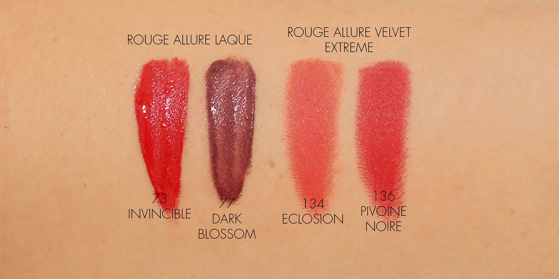 Rouge Pivoine (Color Comparison Pics)