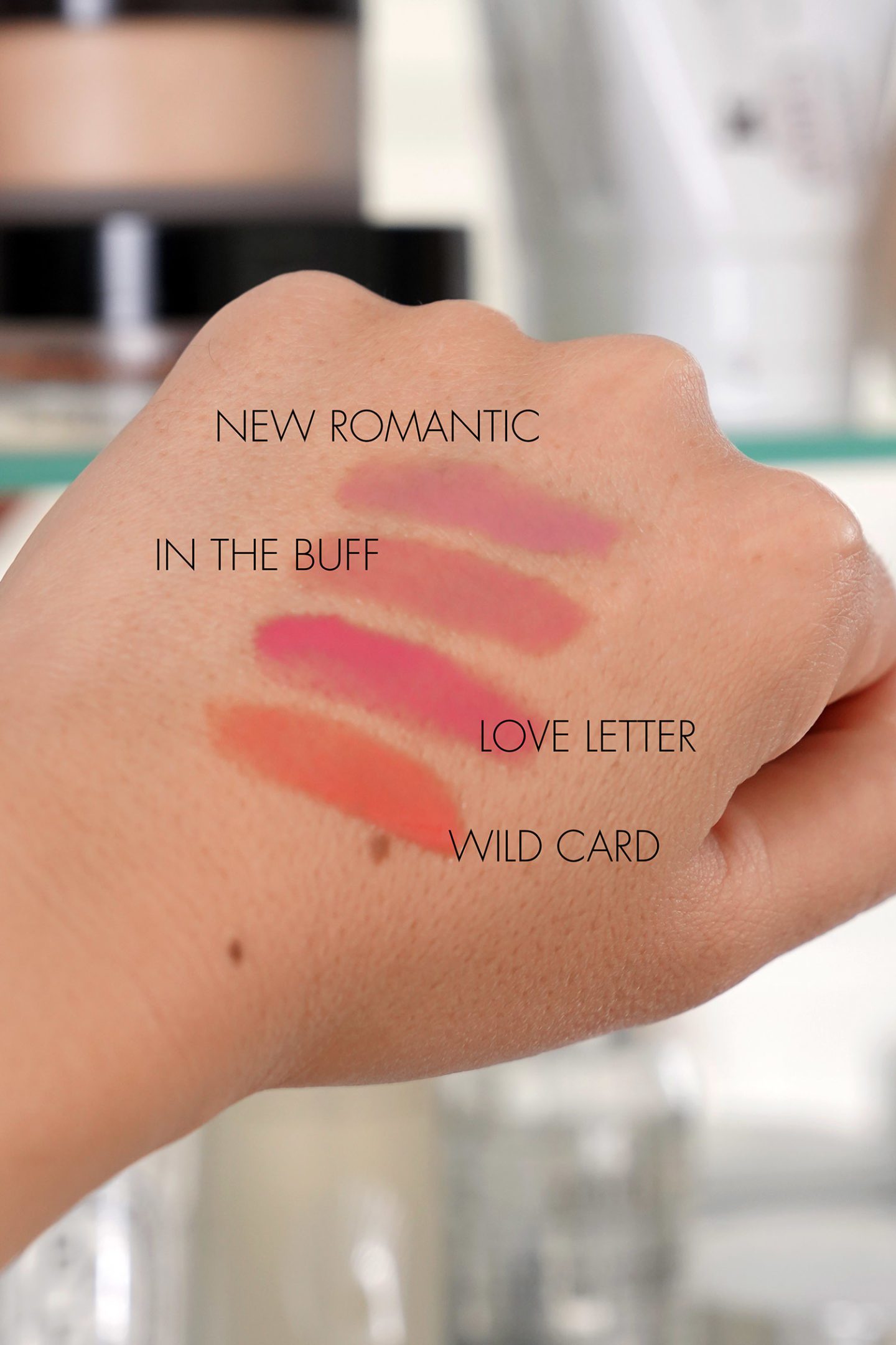 Bobbi Brown Crushed Oil Infused Gloss swatches