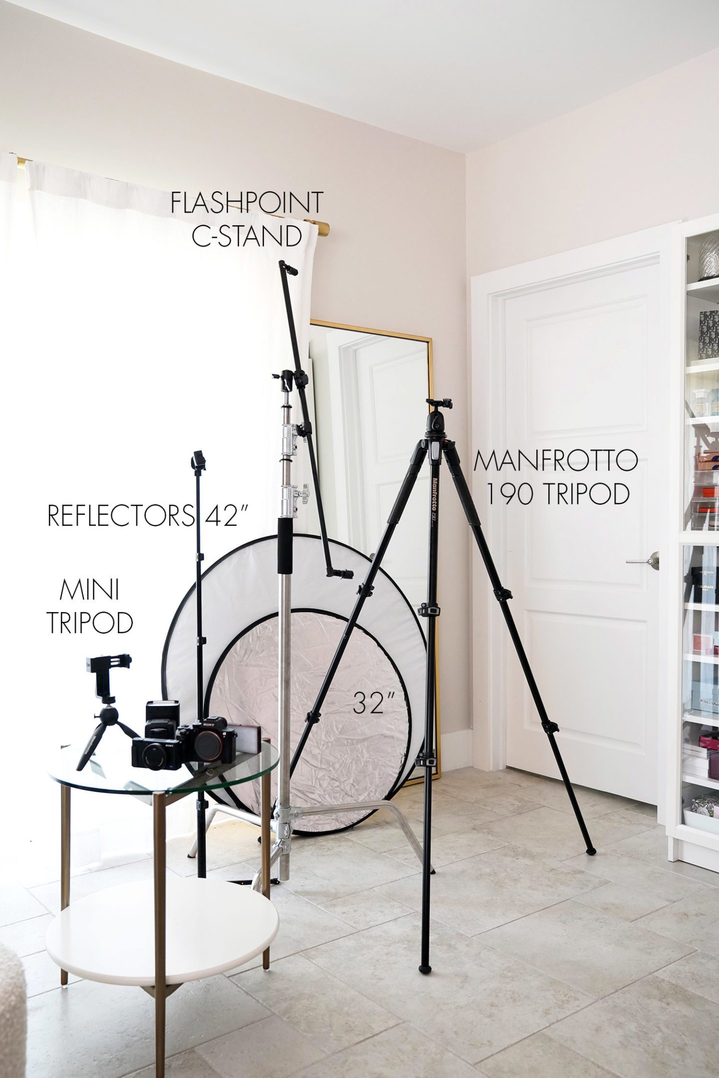 Tripod, Reflectors, Cameras, Equipment and Editing Tools | The Beauty Look Book