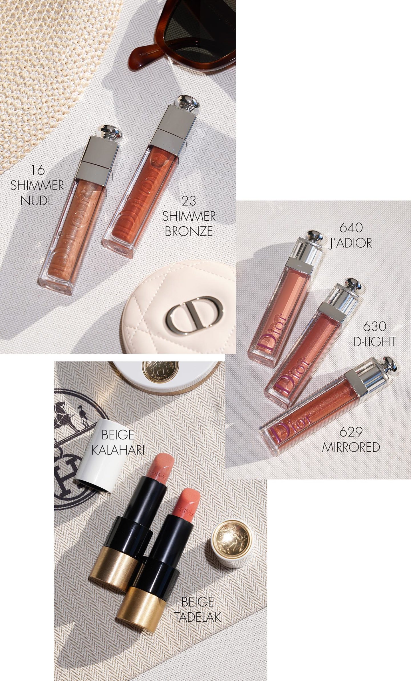 Spring to Summer Lips Dior and Hermes