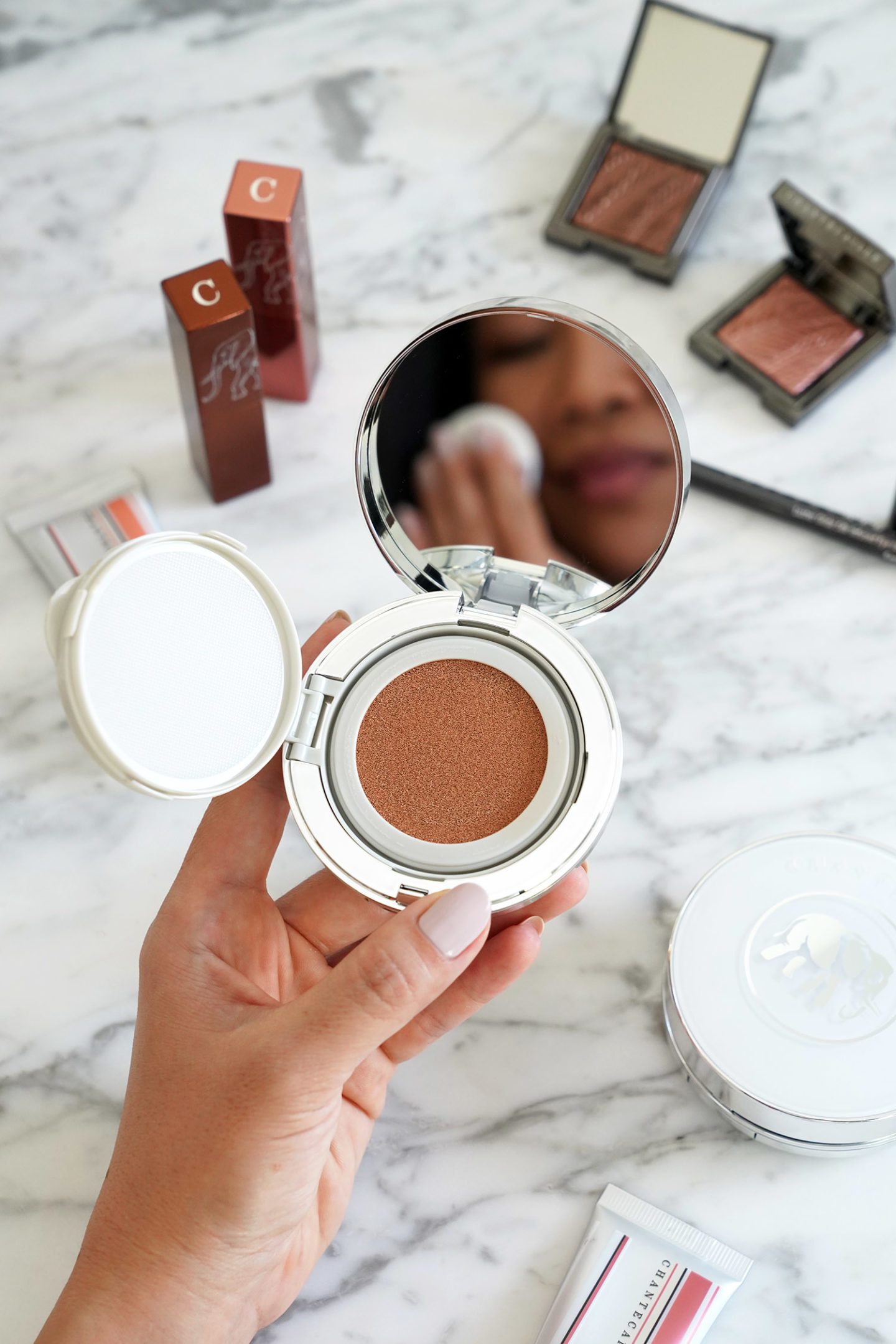 Chantecaille Future Skin Cushion Review Nude and Wheat