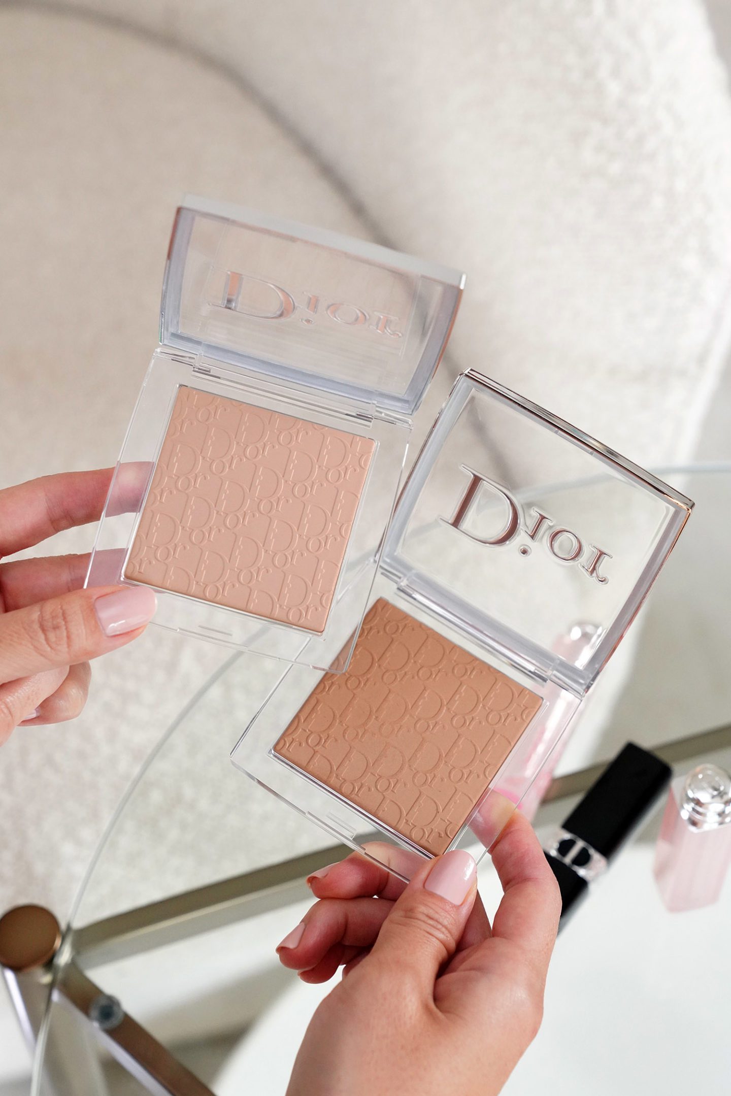 Dior Backstage Face and Body Powder-No-Powder in 2 Neutral and 3 Neutral