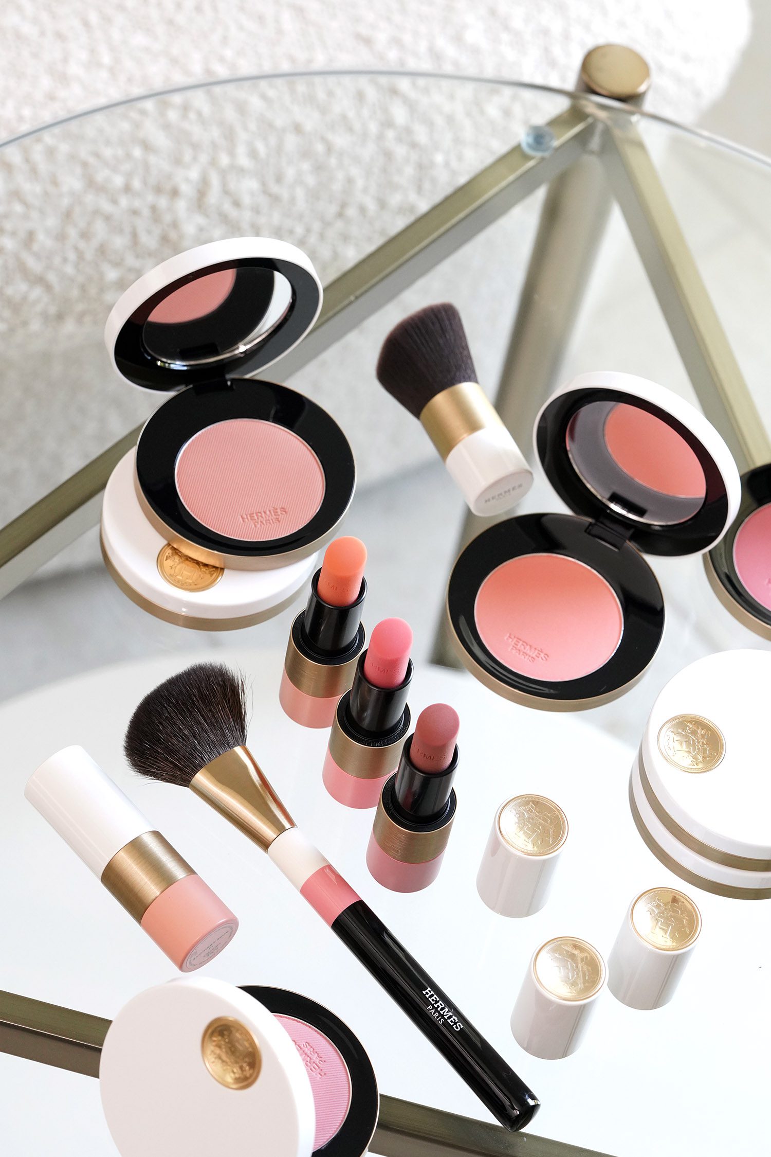 Rose Hermes Silky Blush Powder + Rosy Lip Enhancer Review - The