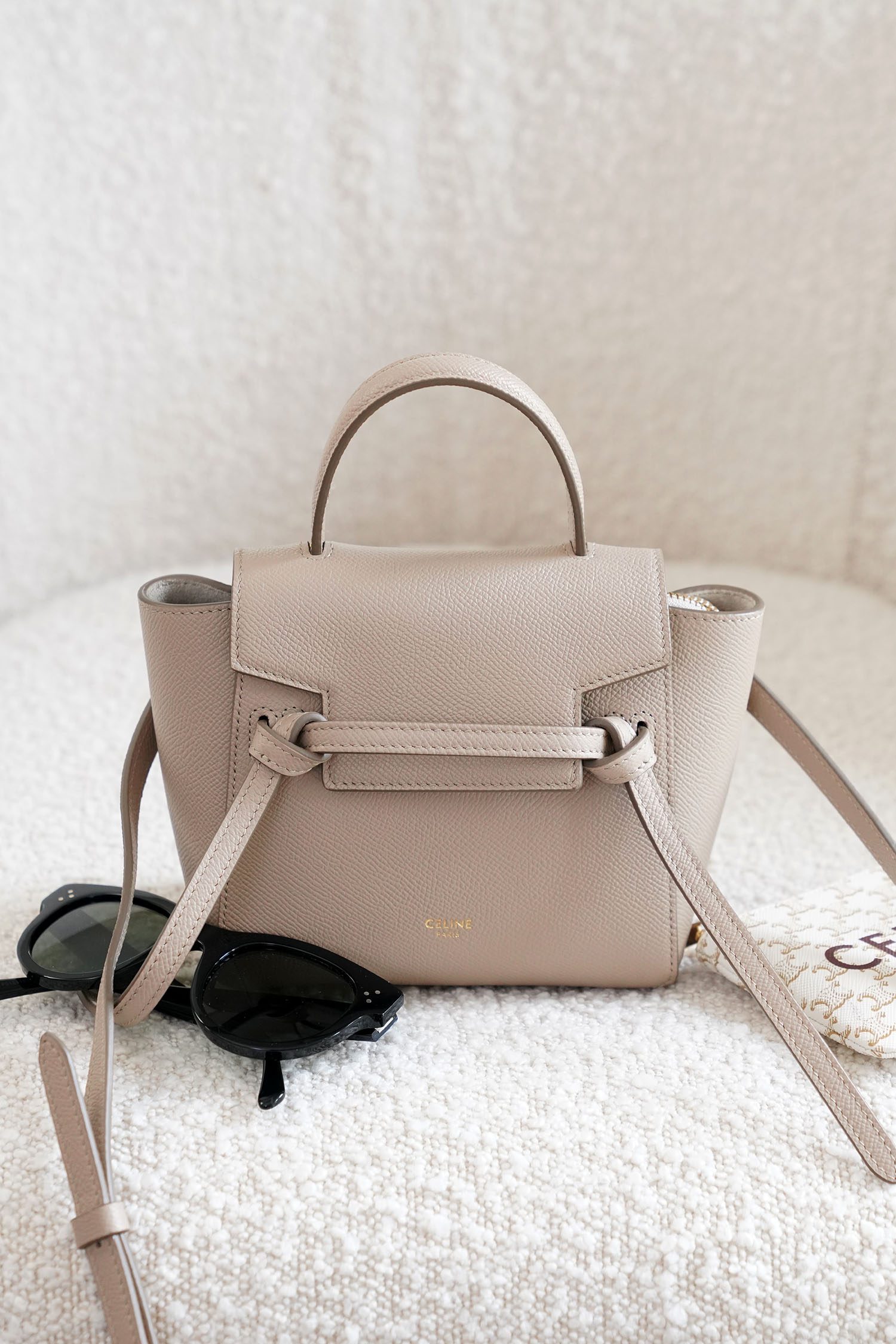 CELINE Celine Belt Bag Small Handbag Leather Ladies — Resold