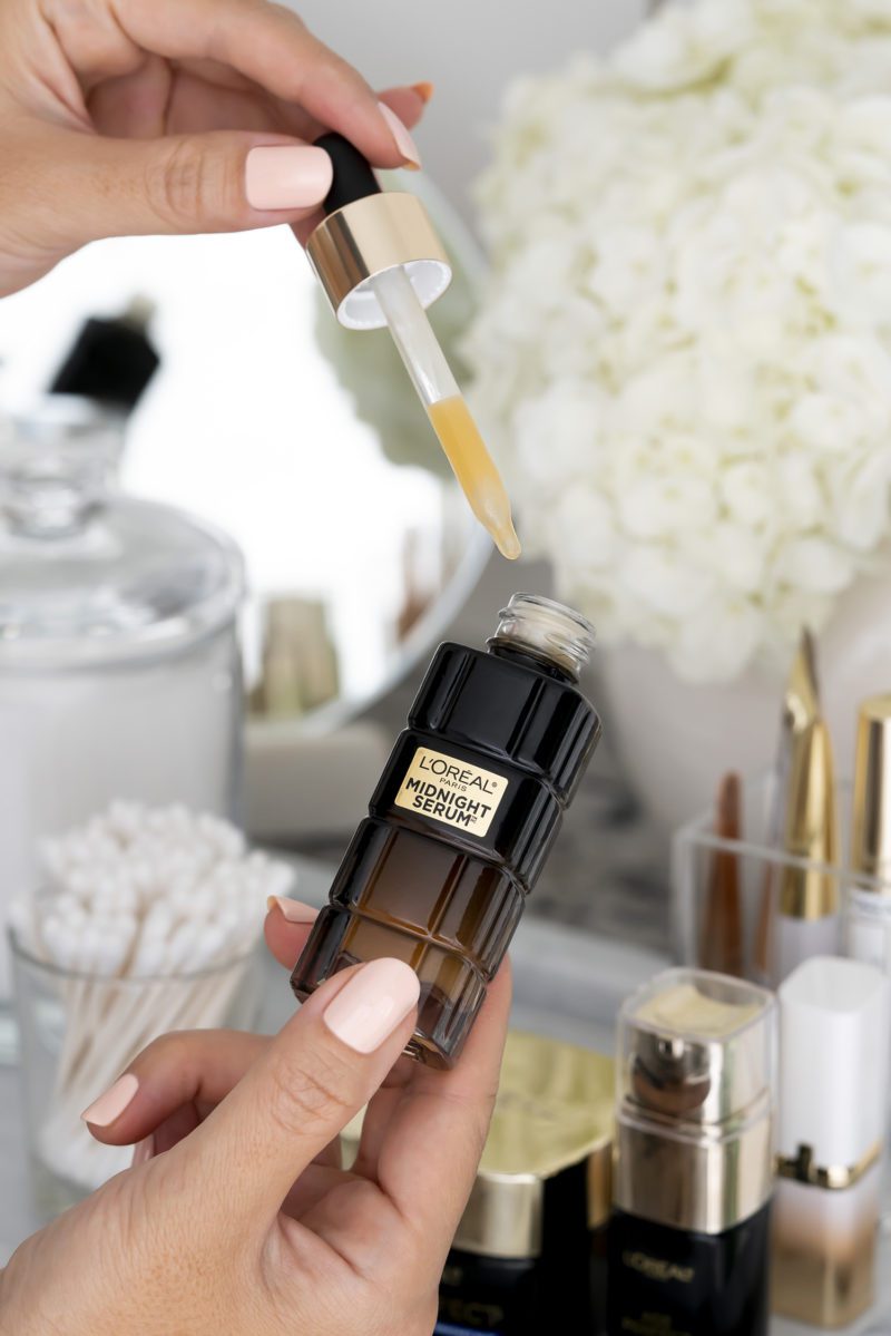 Glowing Skin with the L’Oreal Midnight Serum The Beauty Look Book