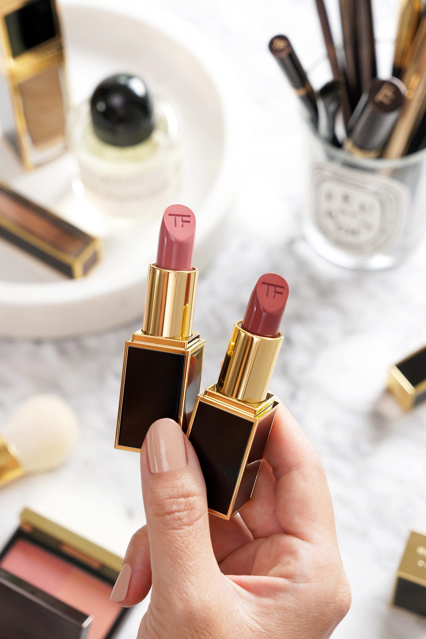 Tom Ford Lip Color Pink Charade and Neutral Party 