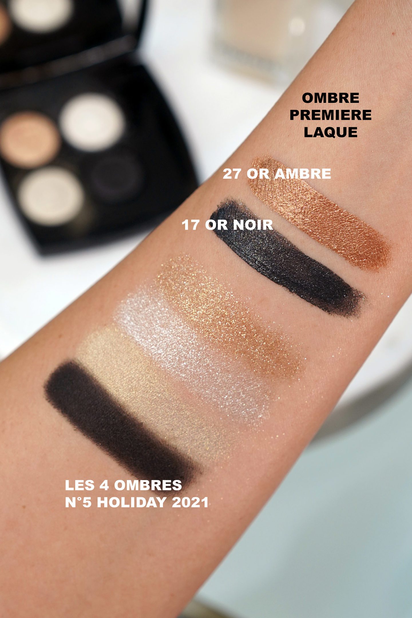 Chanel Les 4 Ombres No 5 swatches