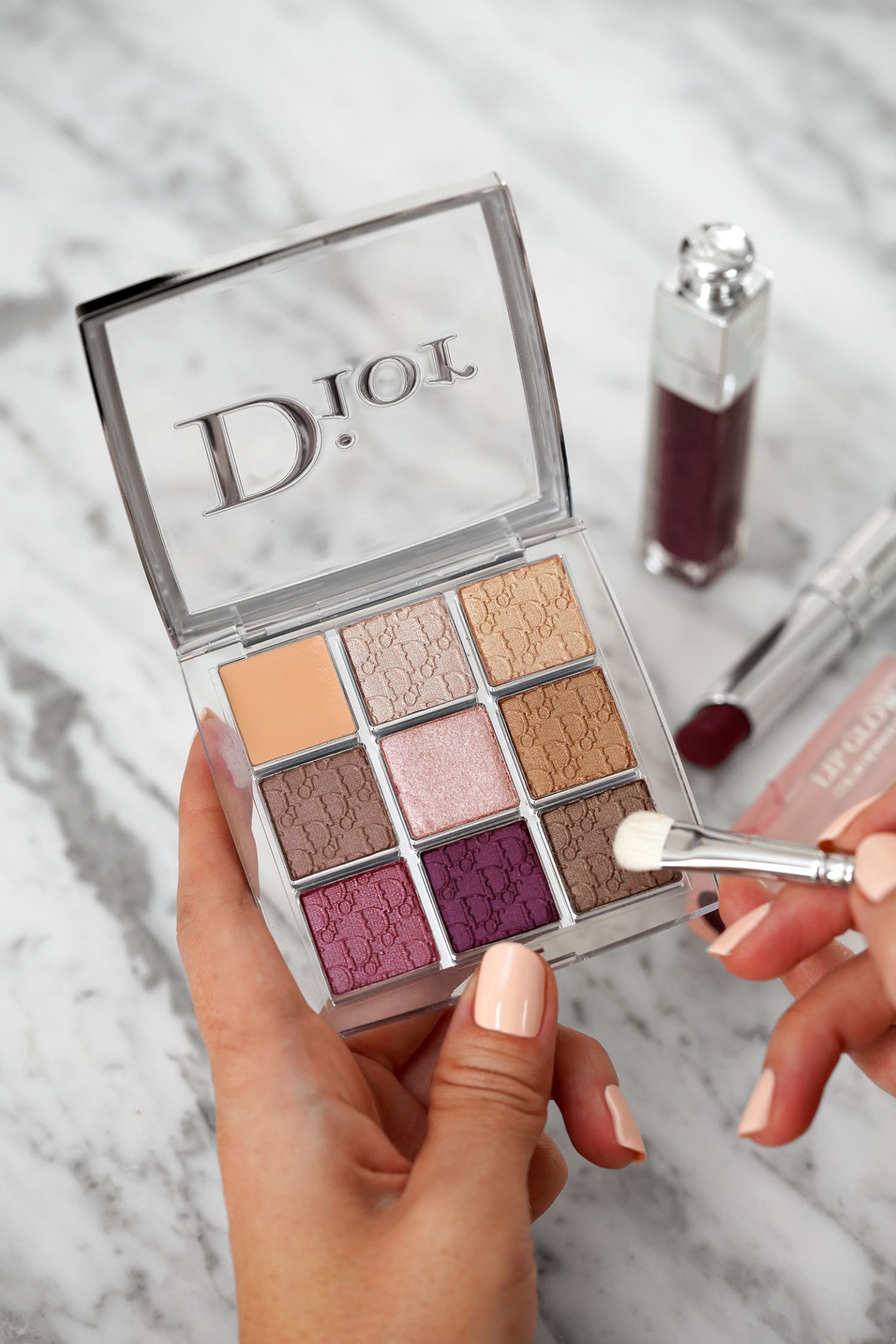 Dior BACKSTAGE Eyeshadow Palette Plum Neutrals