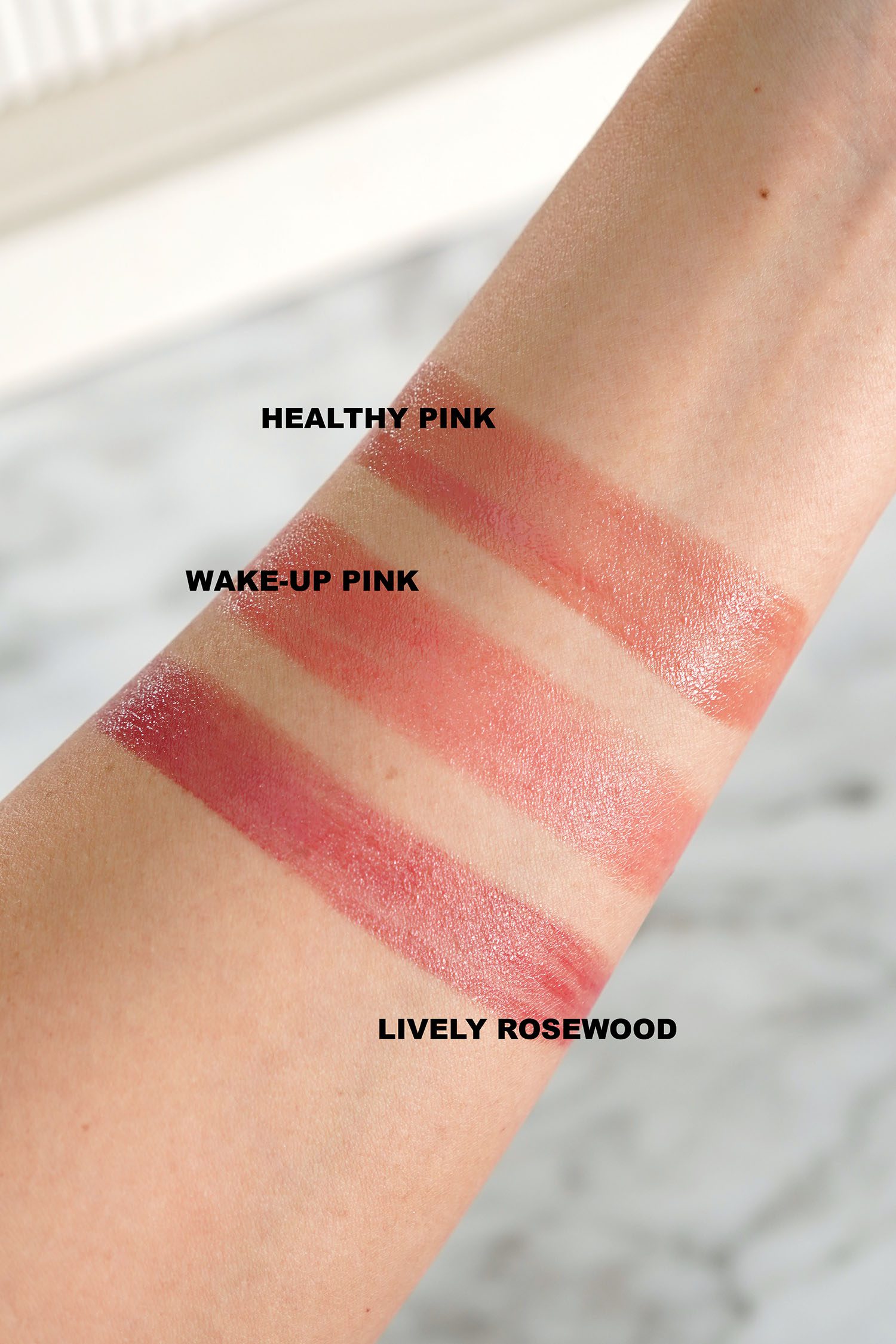 5 X Chanel Balm Blush Swatches on Brown Skin  N°1 De Chanel Lip And Cheek  Balm Review 