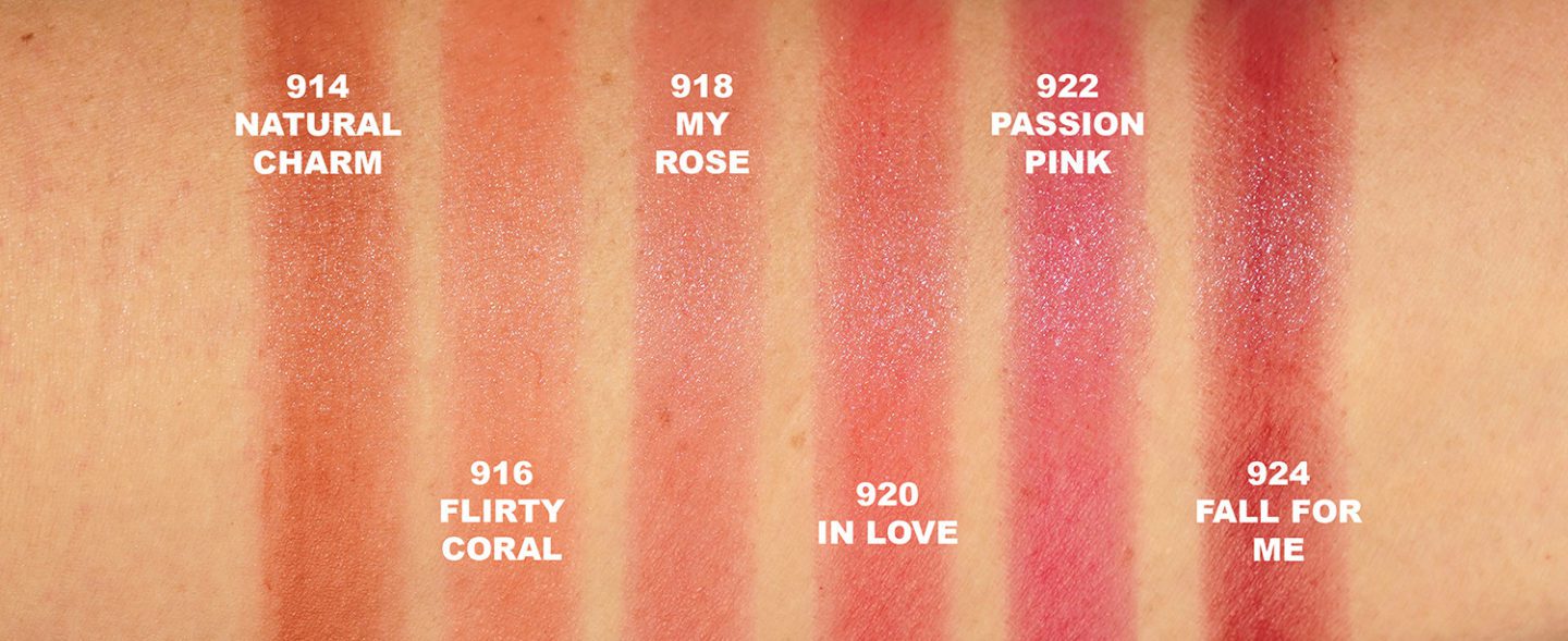Chanel Rouge Coco Baume swatches Spring-Summer 2022 