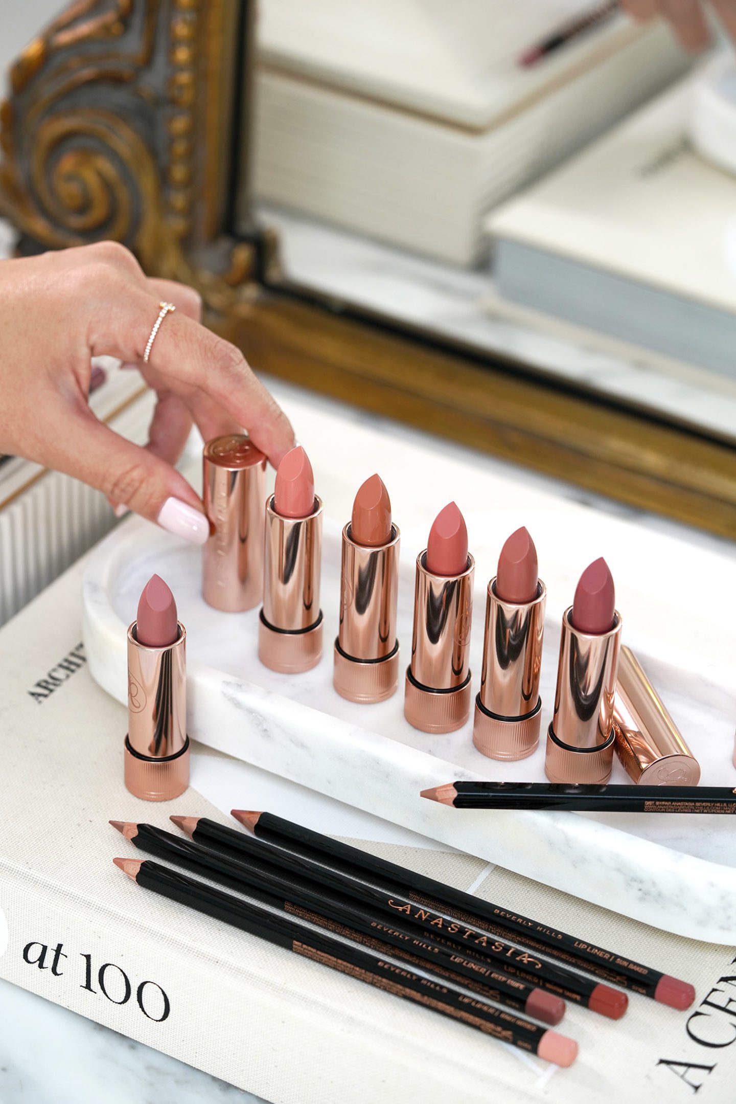Anastasia Beverly Hills Lipstick + Lip Liner Review