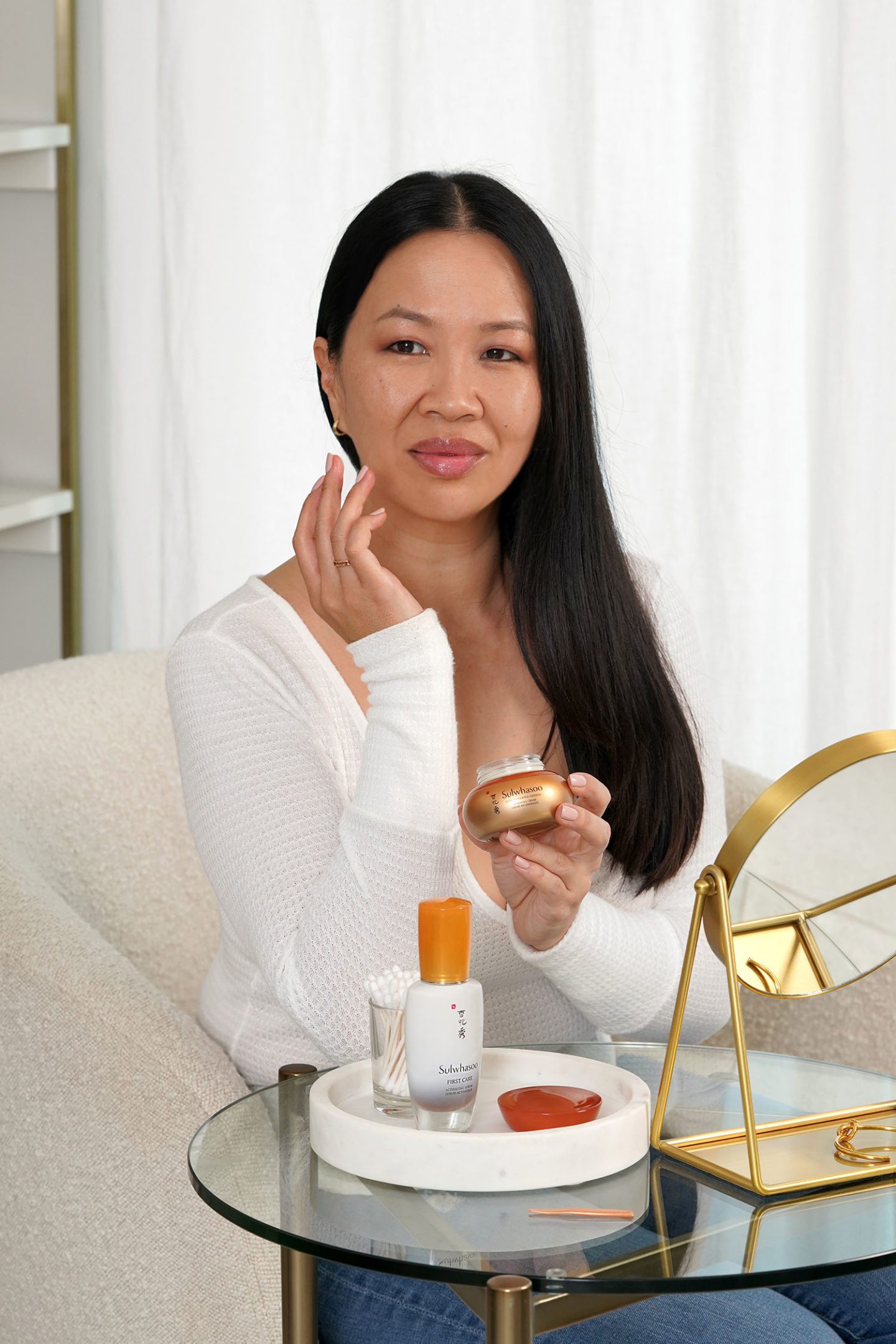 Sulwhasoo First Care Activating Serum and Concentrated Ginseng Renewing Cream