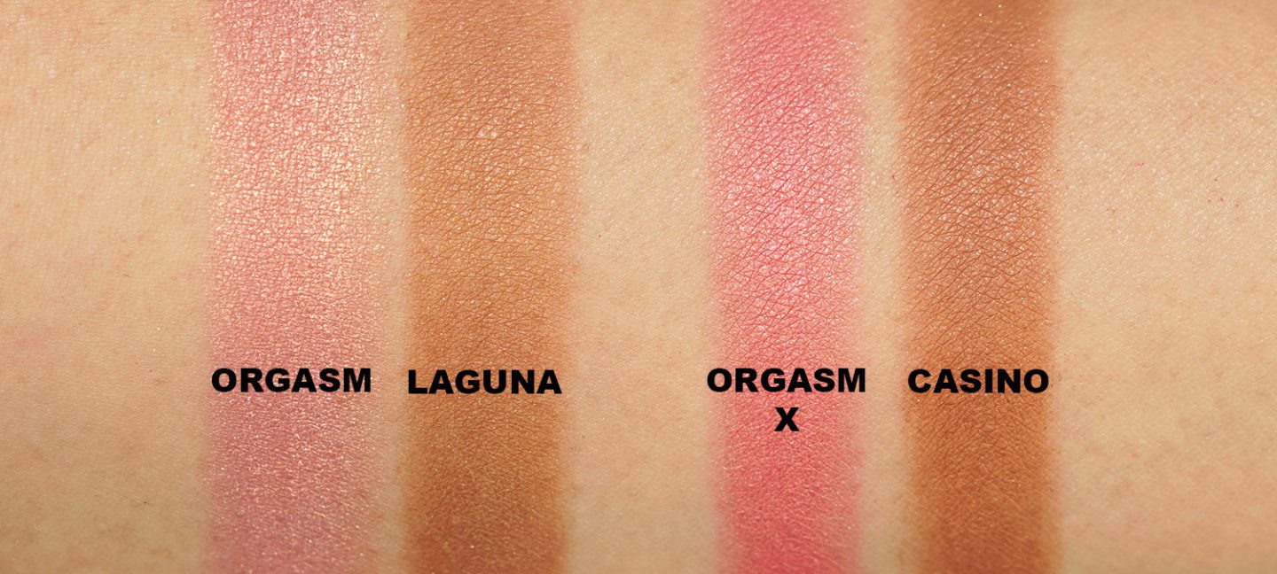 NARS Summer Unrated Blush Bronzer Duo swatches