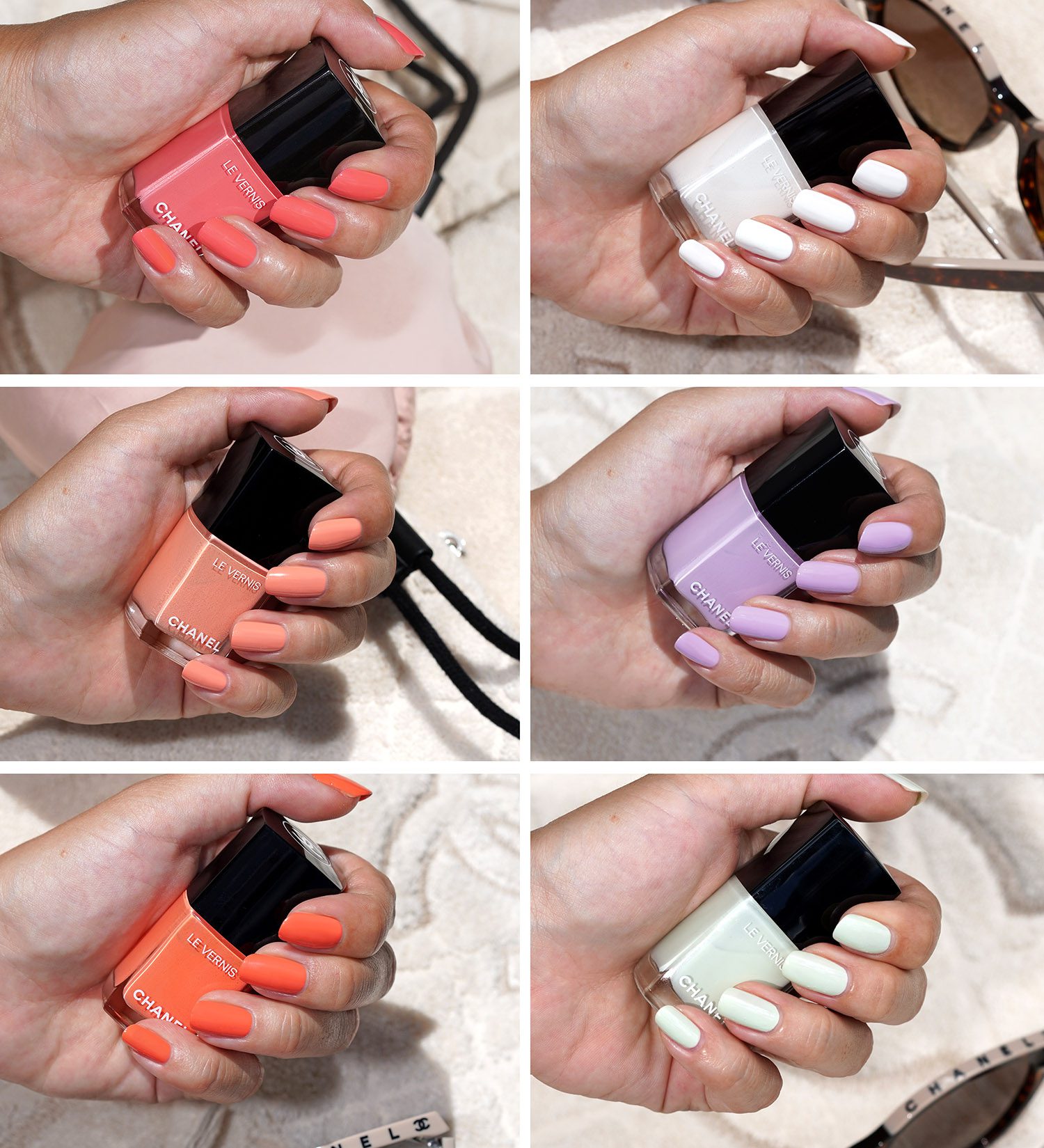 Chanel Le Vernis Summer Nails 2022 - The Beauty Look Book