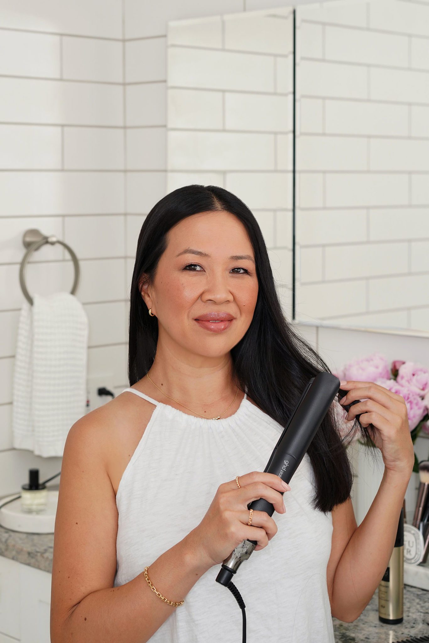 Two Ways To Use The Ghd Platinum 1 Inch Styler The Beauty Look Book