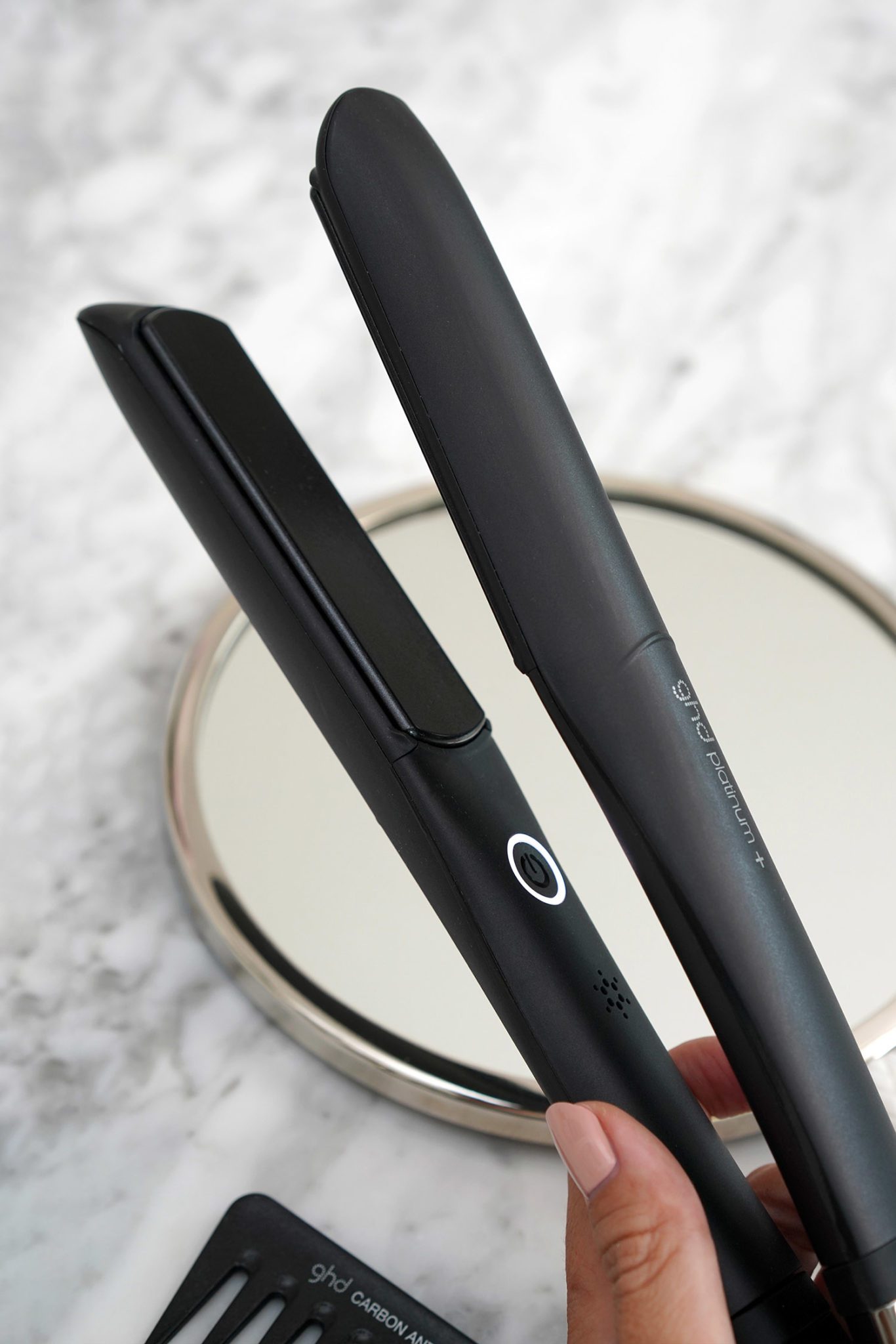 Two Ways To Use the ghd Platinum+ 1 Inch Styler The Beauty Look Book