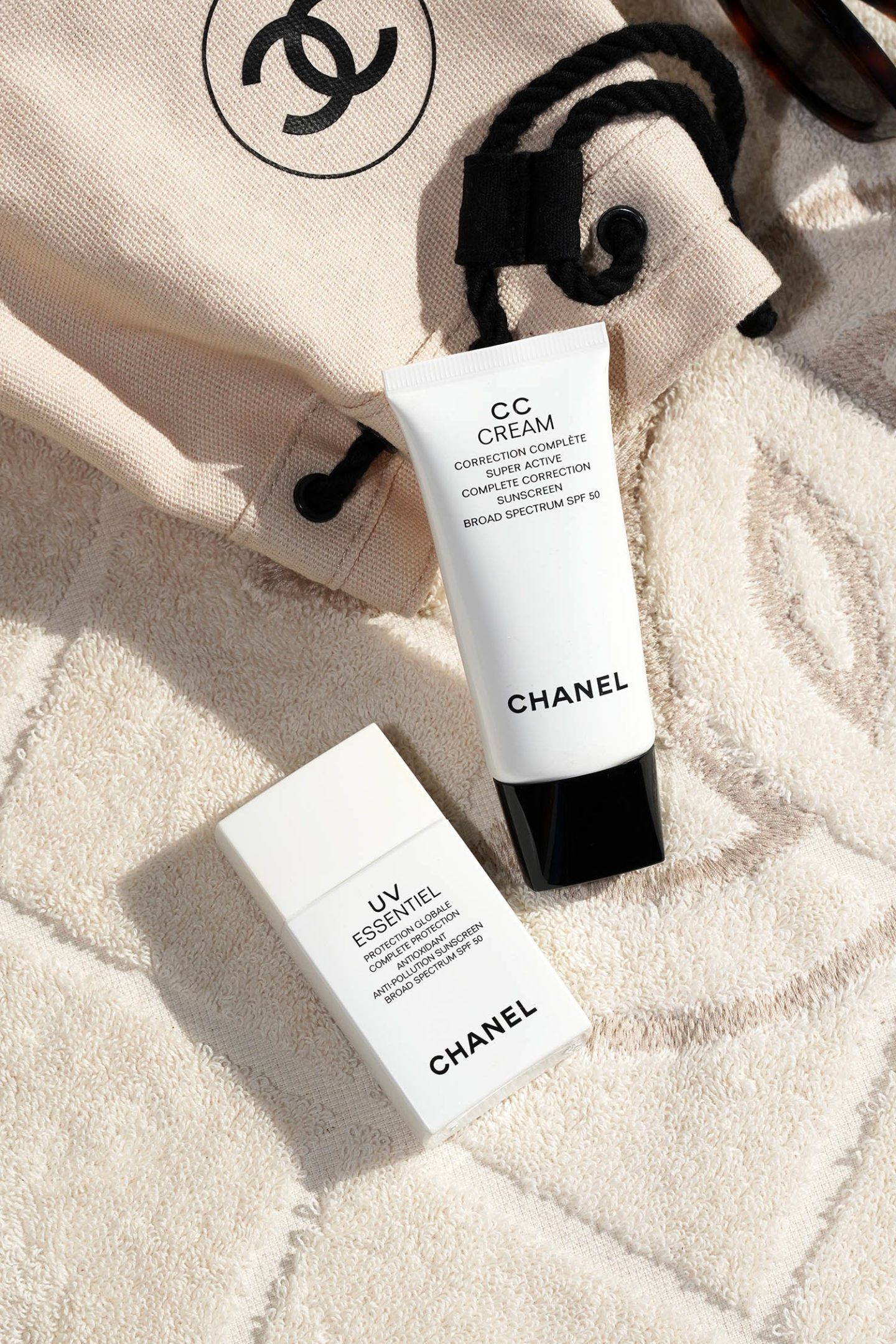 Chanel UV Essential and CC Cream