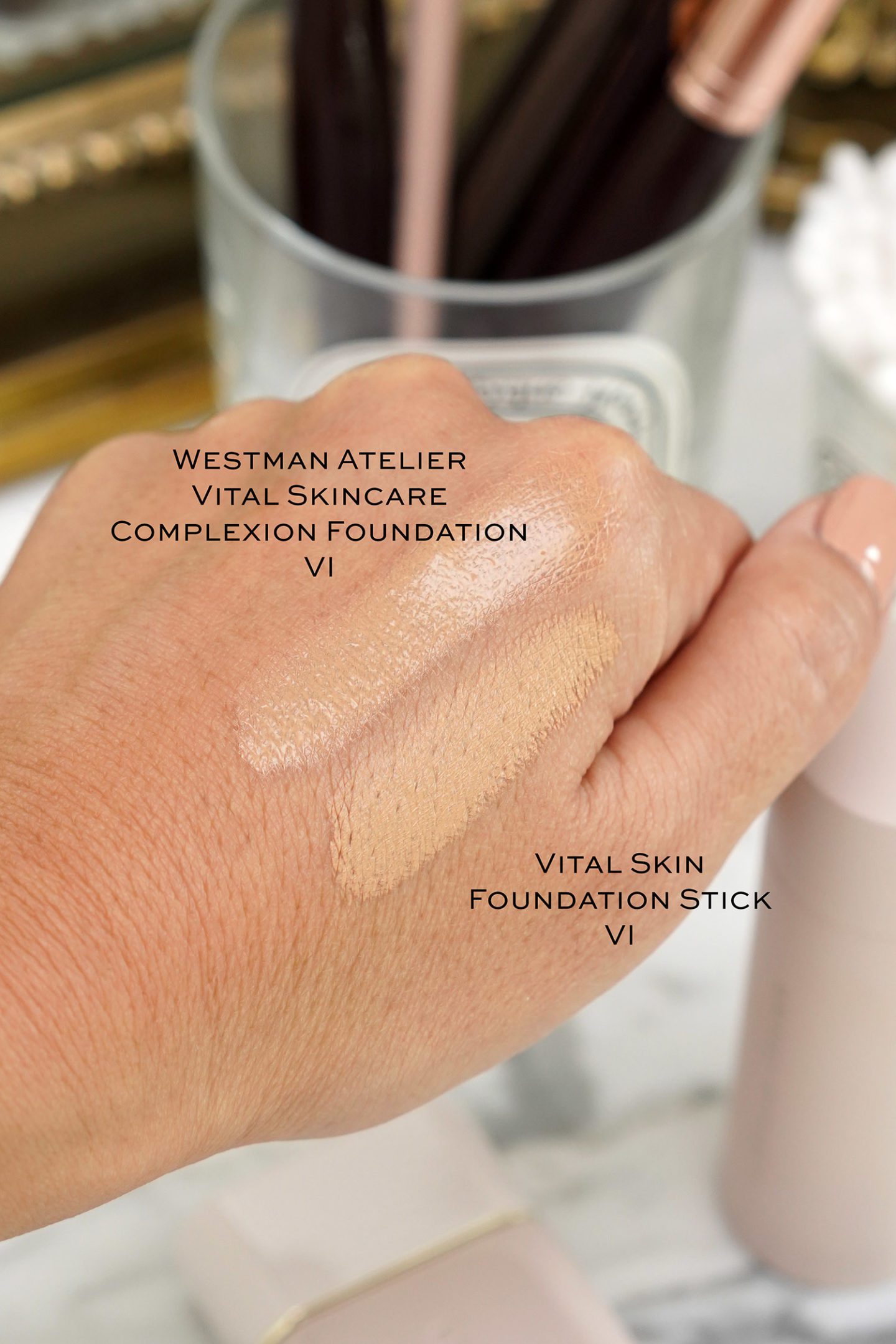 Westman Atelier Vital Skincare Complexion Foundation & Stick Foundation Review VI