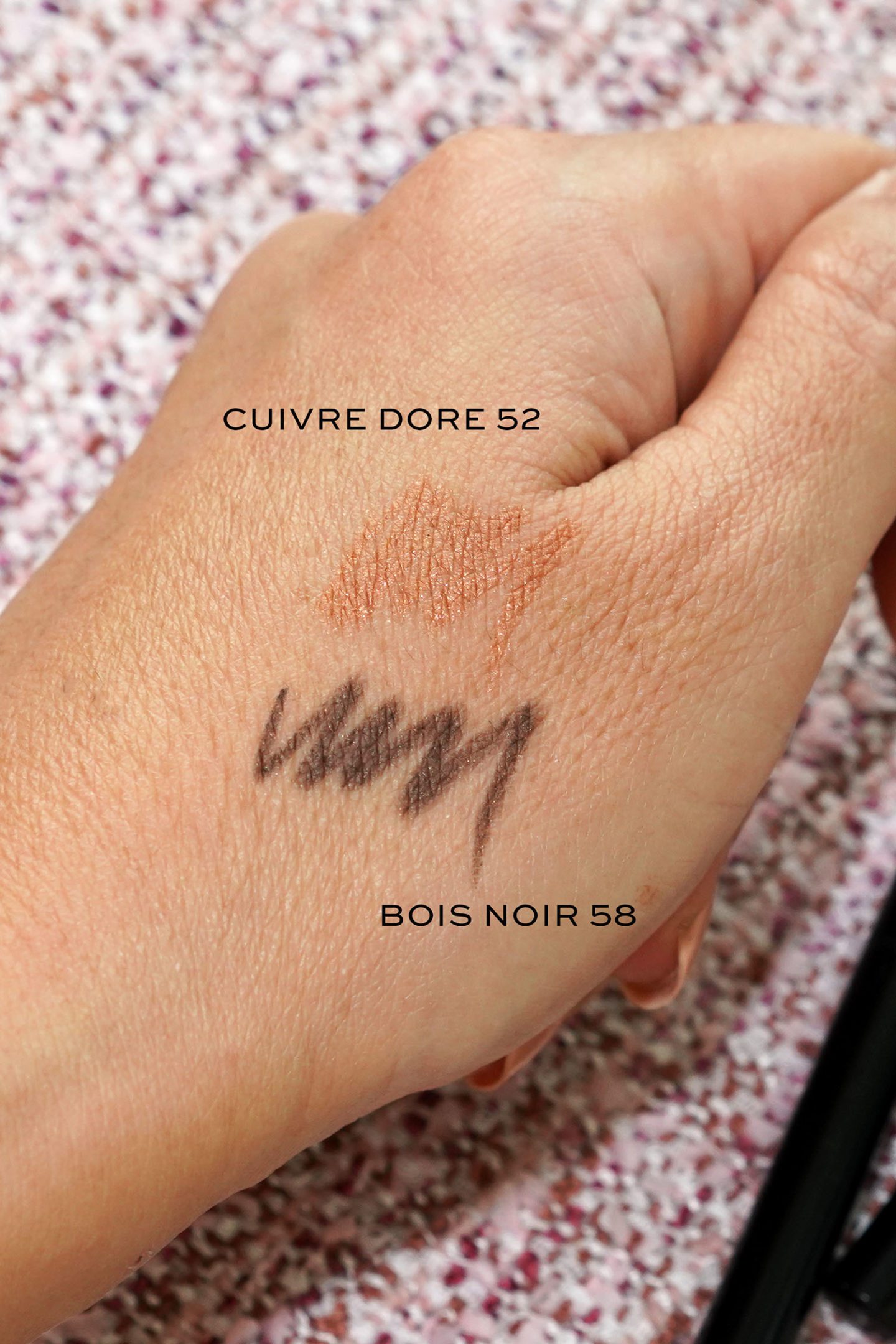 Chanel Stylo Yeux Eyeliner Cuivre Dore and Bois Noir