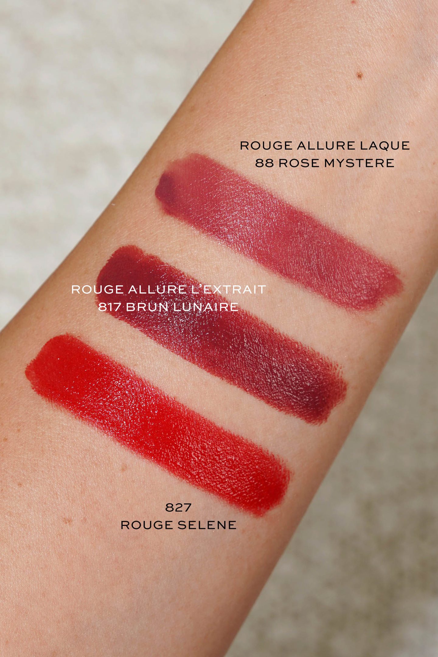 Chanel Holiday 2022 Lip colors