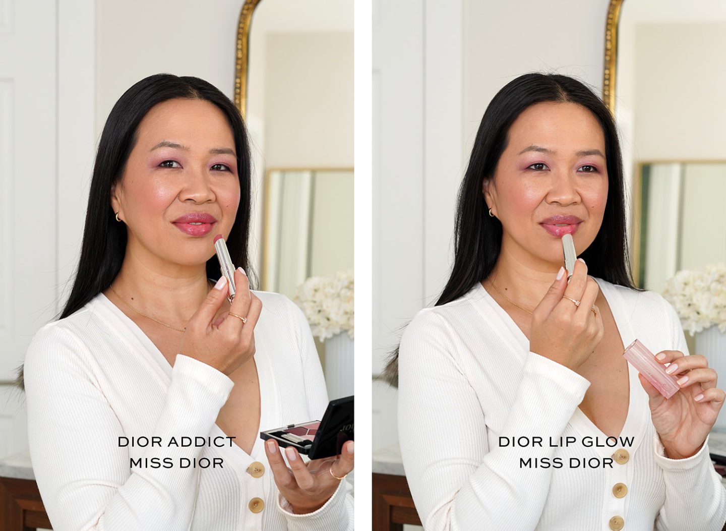 Dior Addict and Lip Glow in Miss Dior