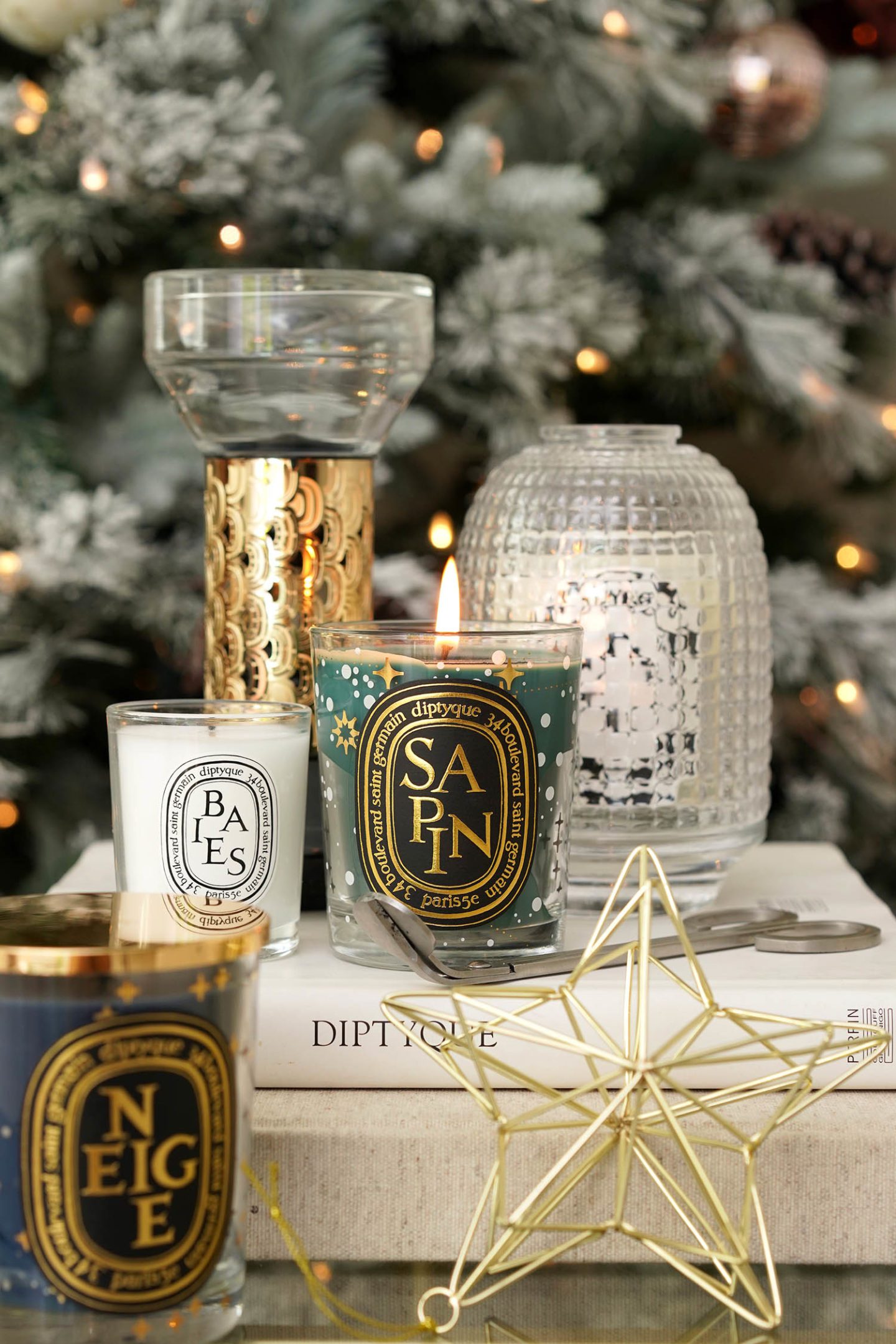 Best Holiday Candles Diptyque Sapin