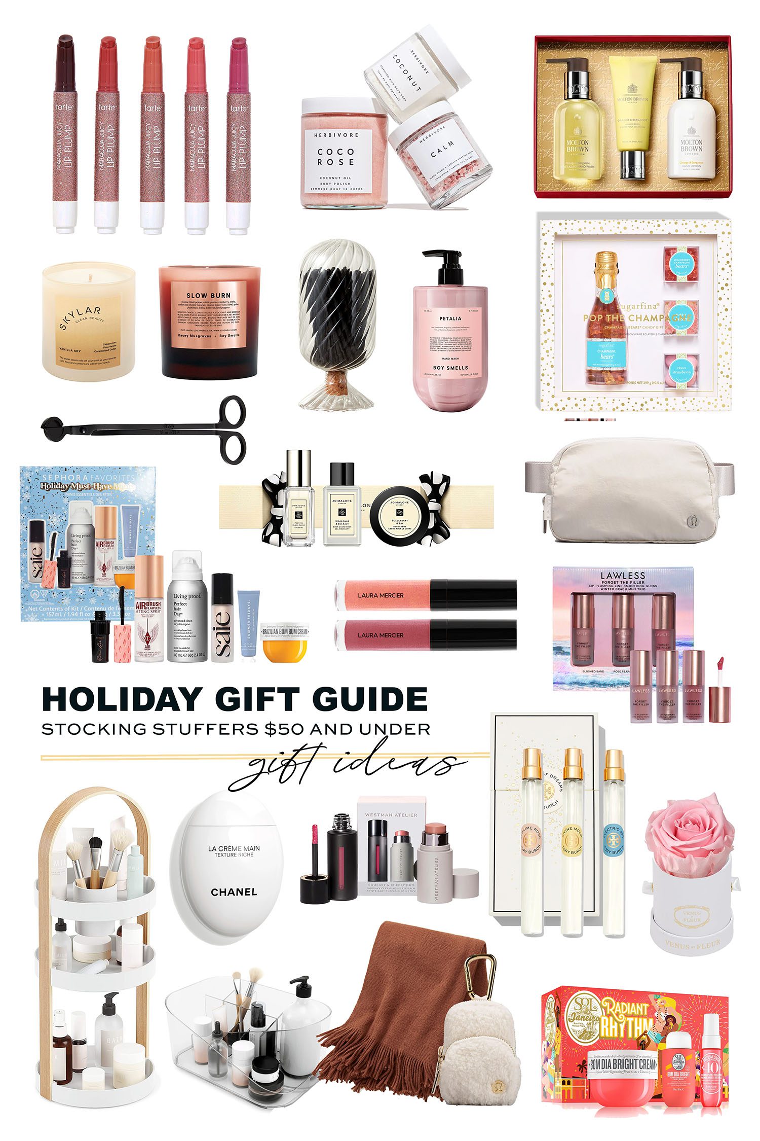 200+ Ultimate Holiday Gift Guide Under $10 - Citizens of Beauty  Beauty  products gifts, Stocking stuffers for women, Holiday gift guide