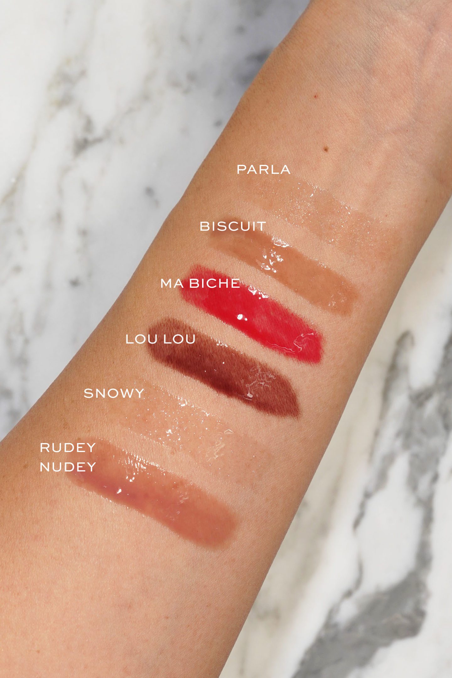 Westman Atelier The Squeaky Clean Vault swatches