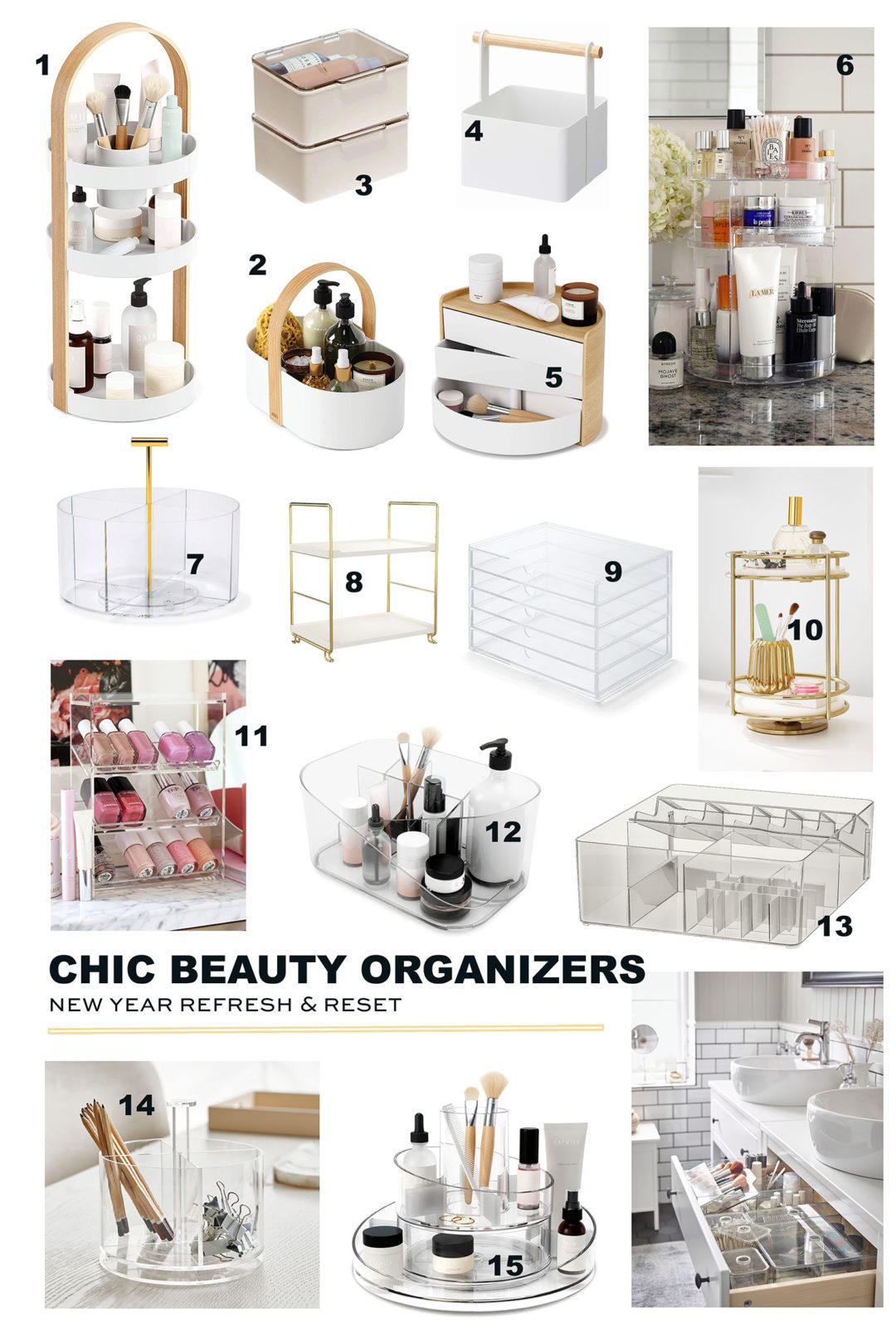 Beauty Organizers To Put On Your Radar - The Beauty Look Book