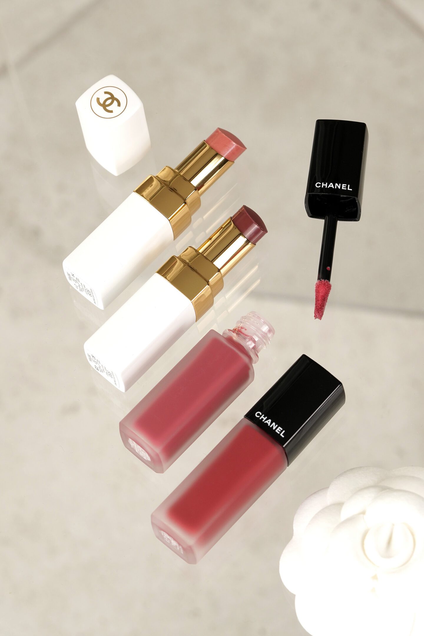 Chanel Les Delices Rouge Coco Baume and Rouge Allure Ink