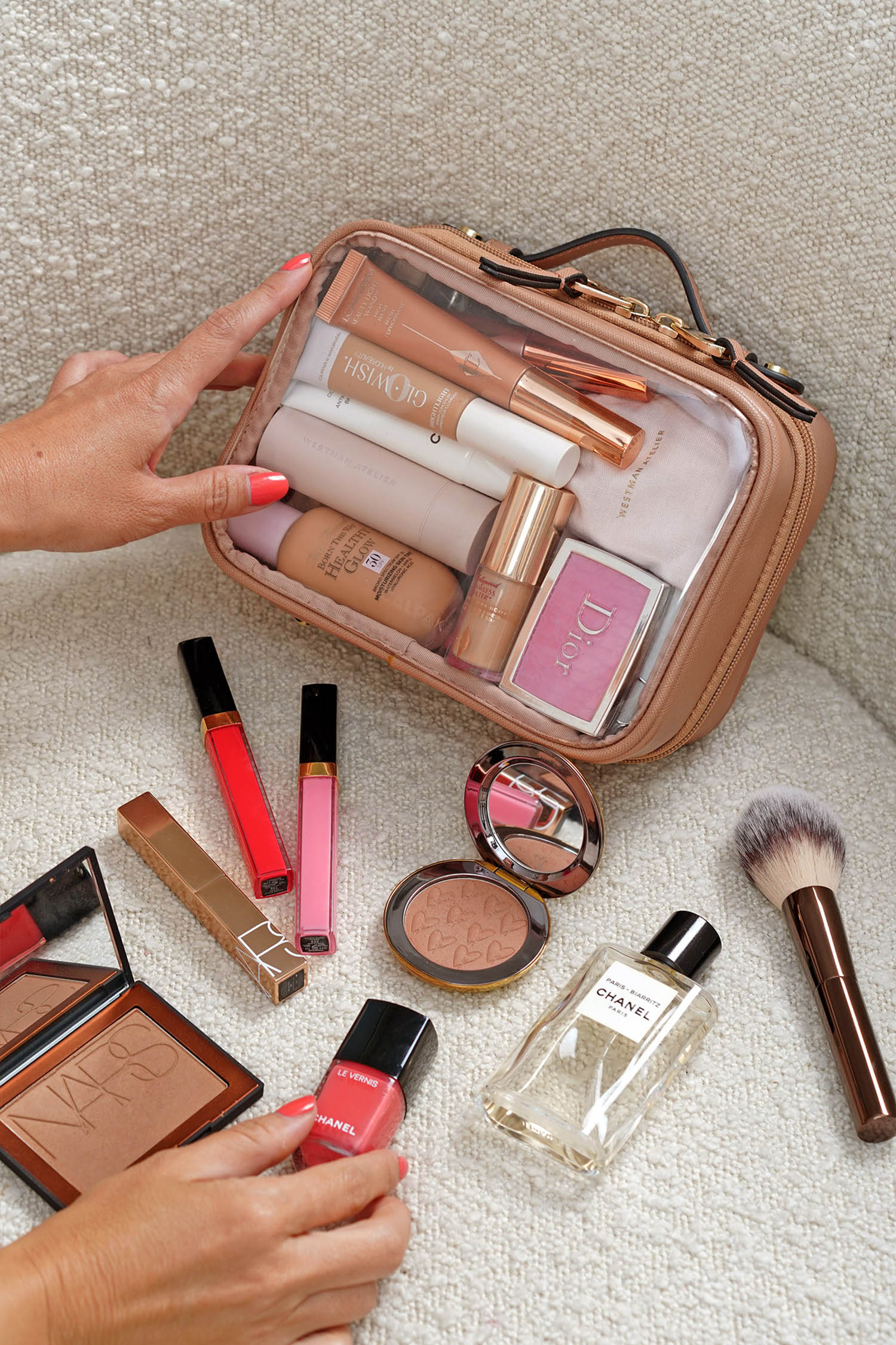 chanel makeup bag case