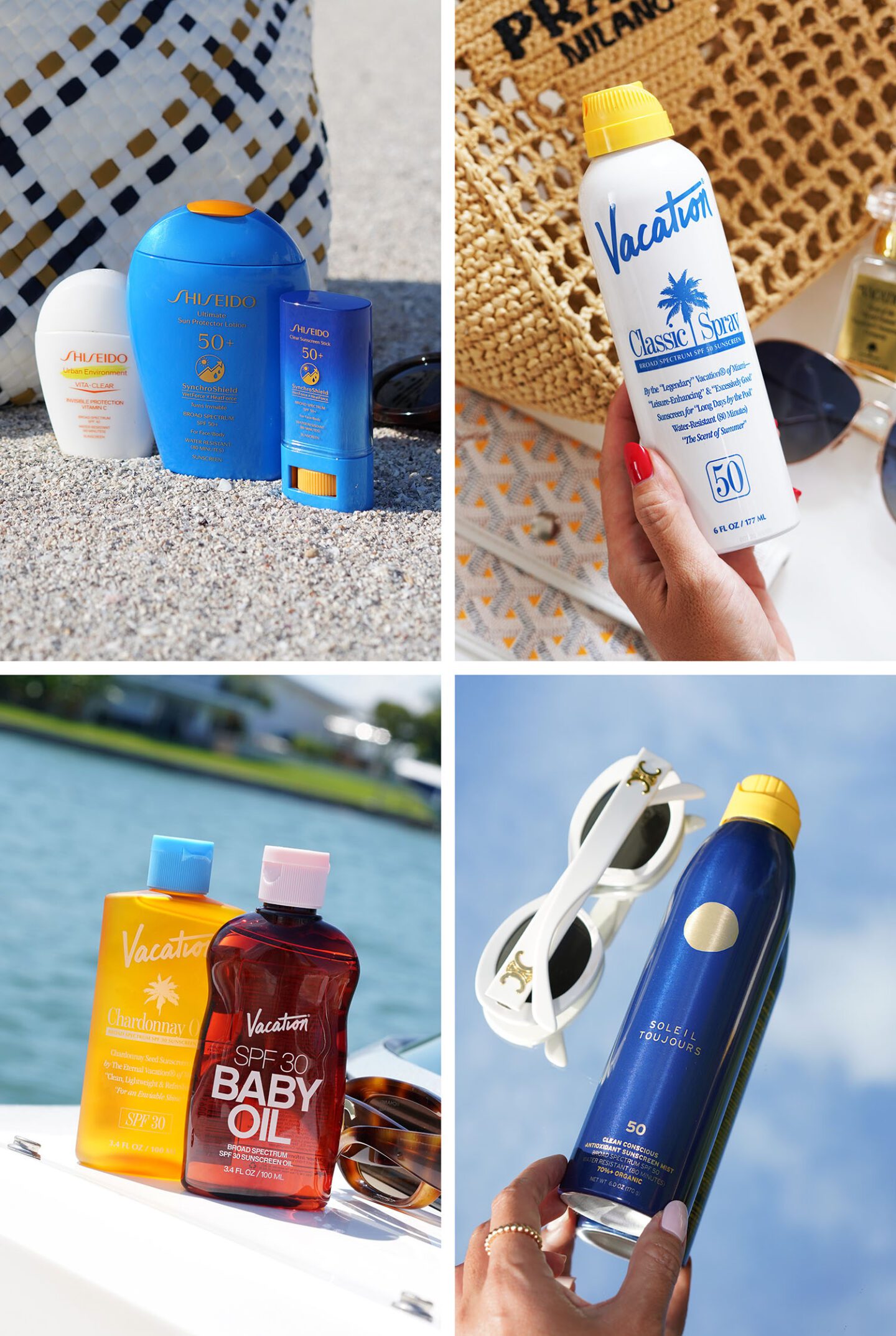 Best Body Sunscreens and Oil