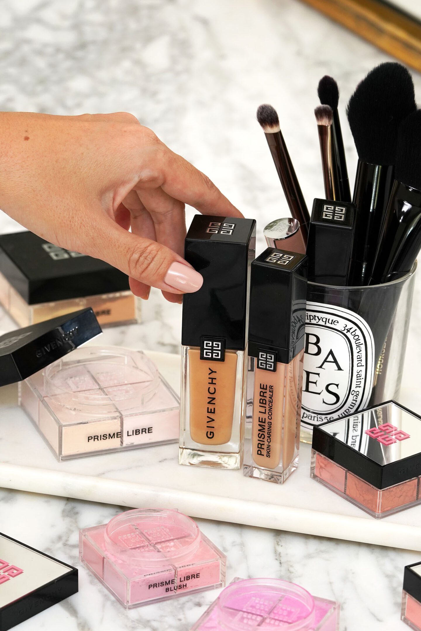 Givenchy Beauty Loves Prisme Libre Foundation, Concealer, Setting Powder and Blush