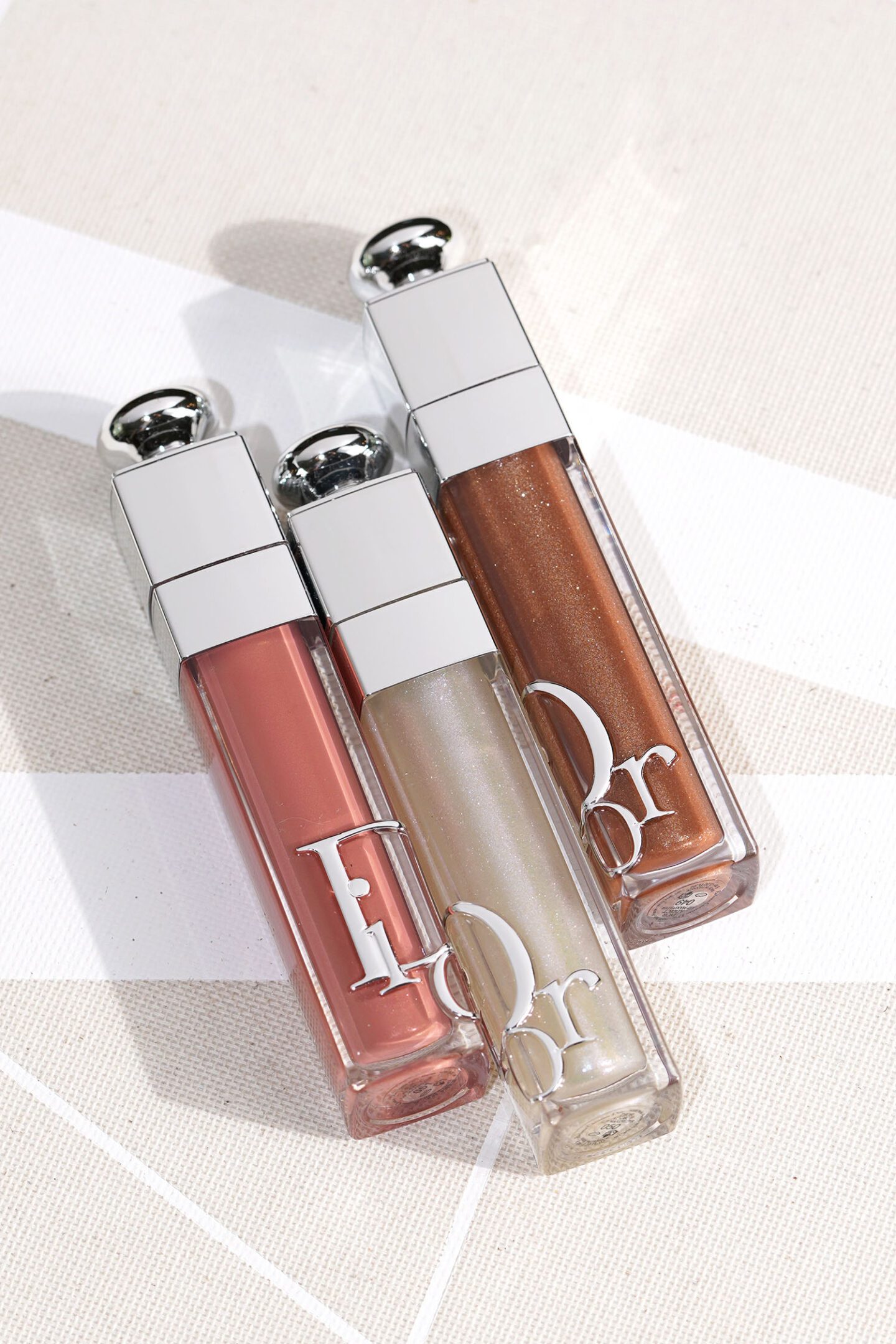 Dior Addict Lip Maximizers Nude Bloom, Holo Silver, Pure Copper