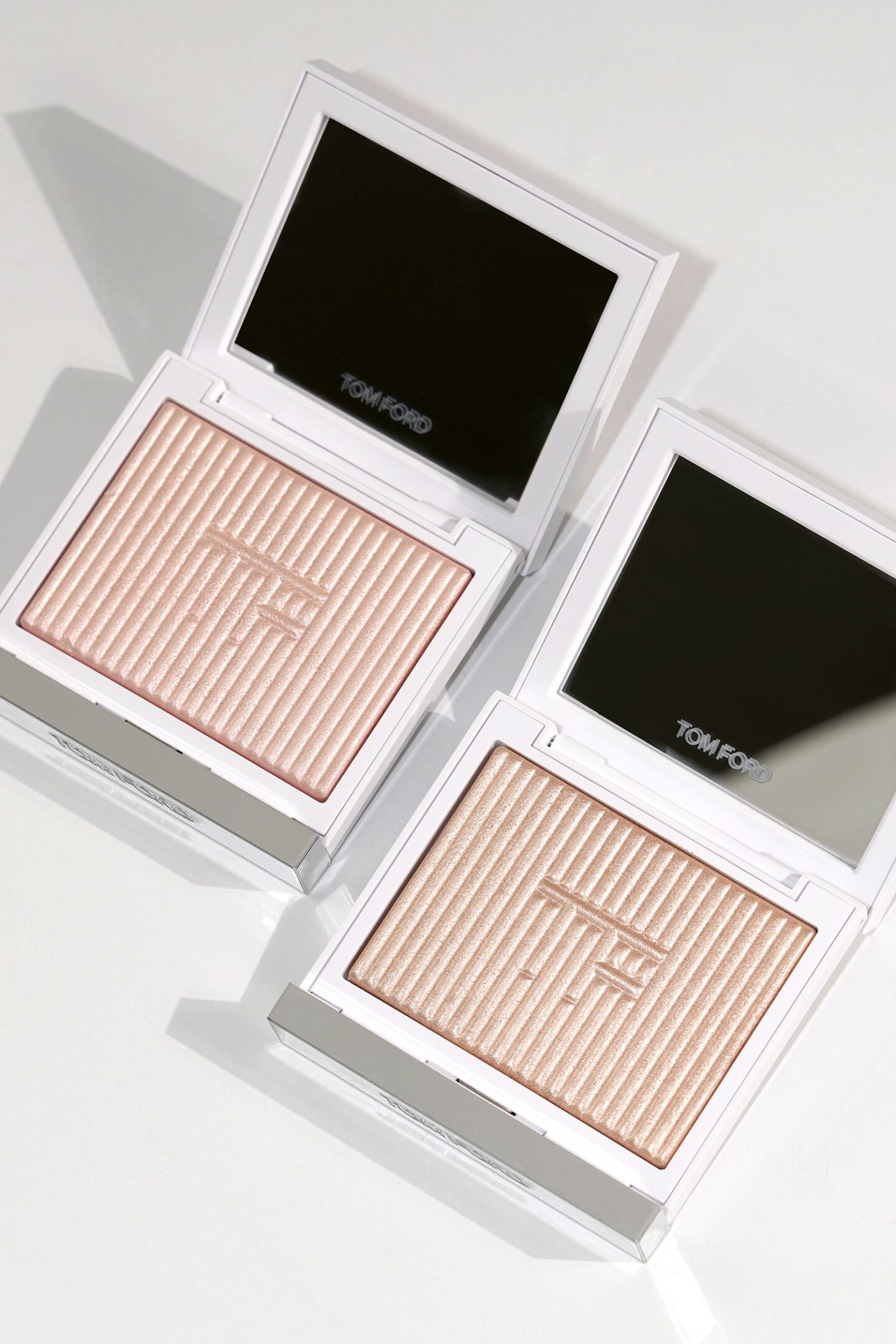 Tom Ford Soleil Neige Glow Highlighter Rose Irise and Gran Paradis