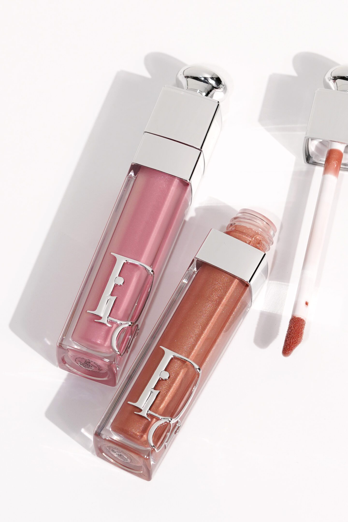 Dior Addict Lip Maximizer Frosted Pink and Shimmery Spice